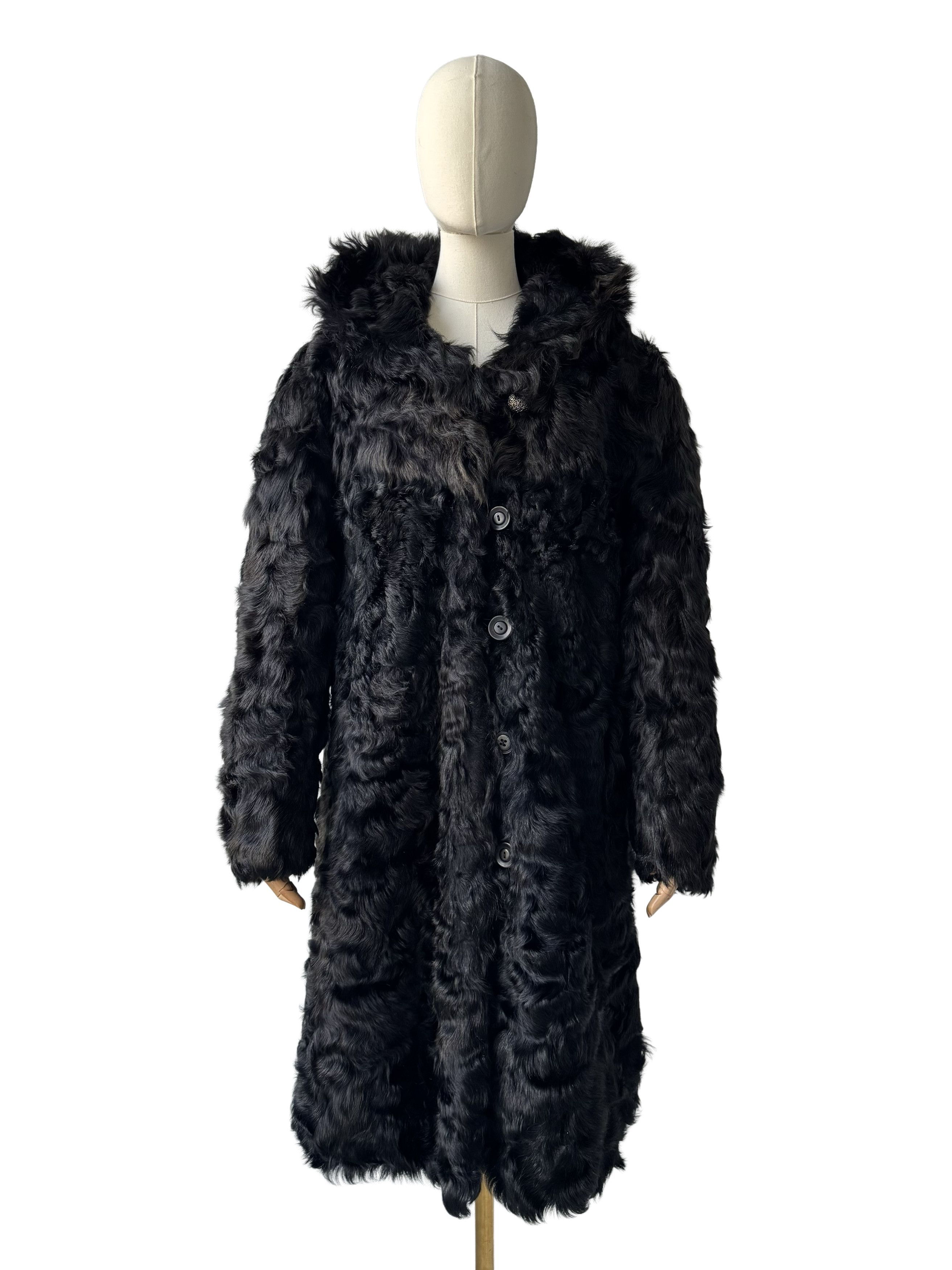 Vintage Vintage Real Fur Coat Size XL / US 12-14 / IT 48-50 - 2 Thumbnail