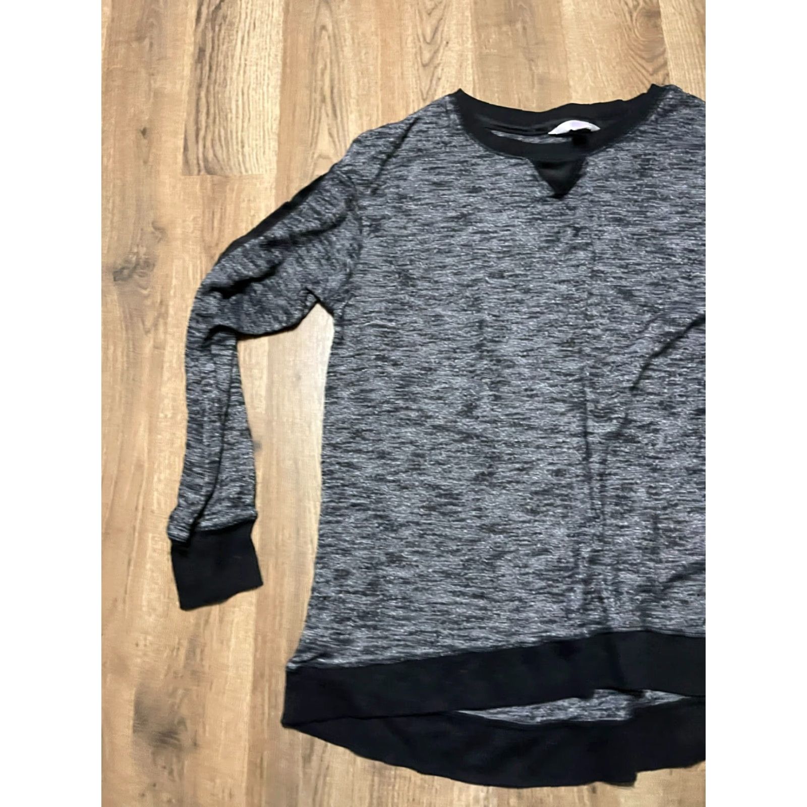 Vintage Secret Treasure Shirt Women's Small Gray Long Sleeve T-Shirt Mens? Wait. Size S / US 4 / IT 40 - 3 Thumbnail