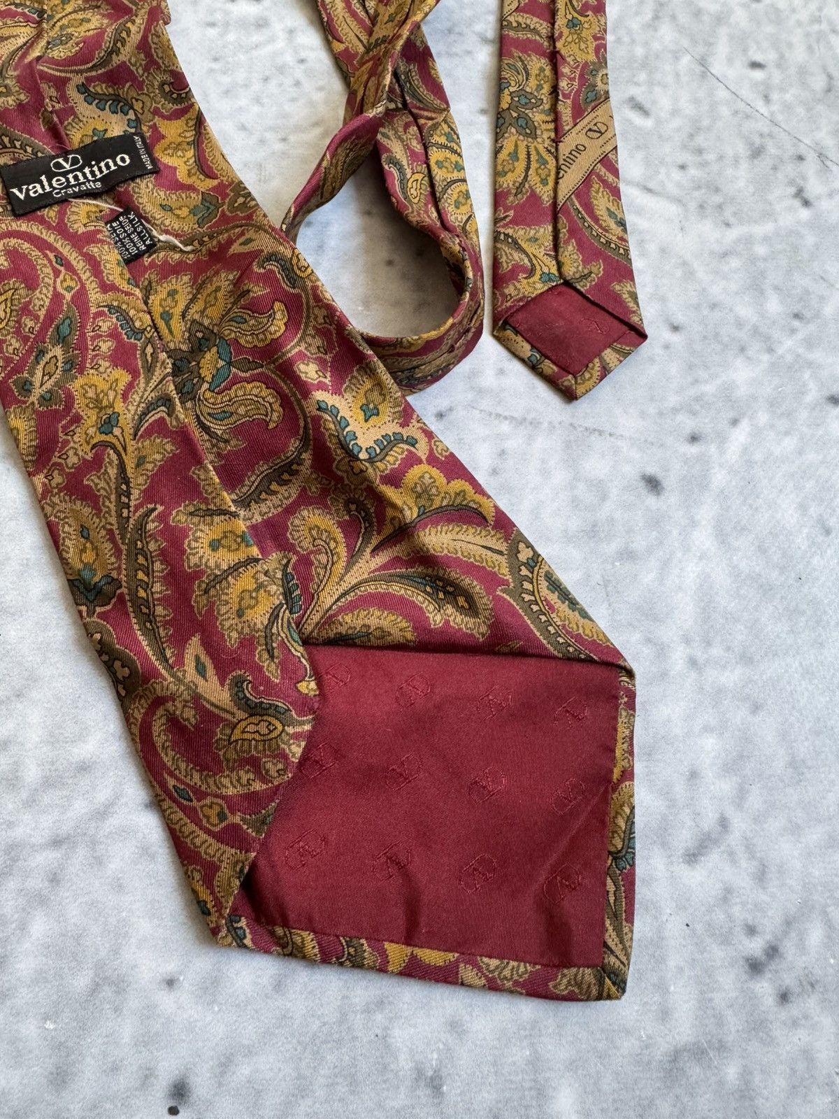 Valentino × Vintage Vintage Valentino cravatte 90s tie Size ONE SIZE - 2 Thumbnail