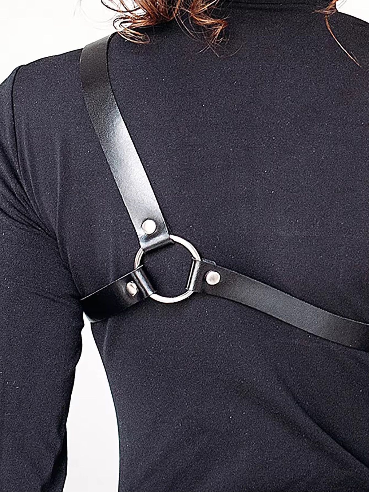 Leather Chest Harness Belt Size ONE SIZE - 4 Thumbnail