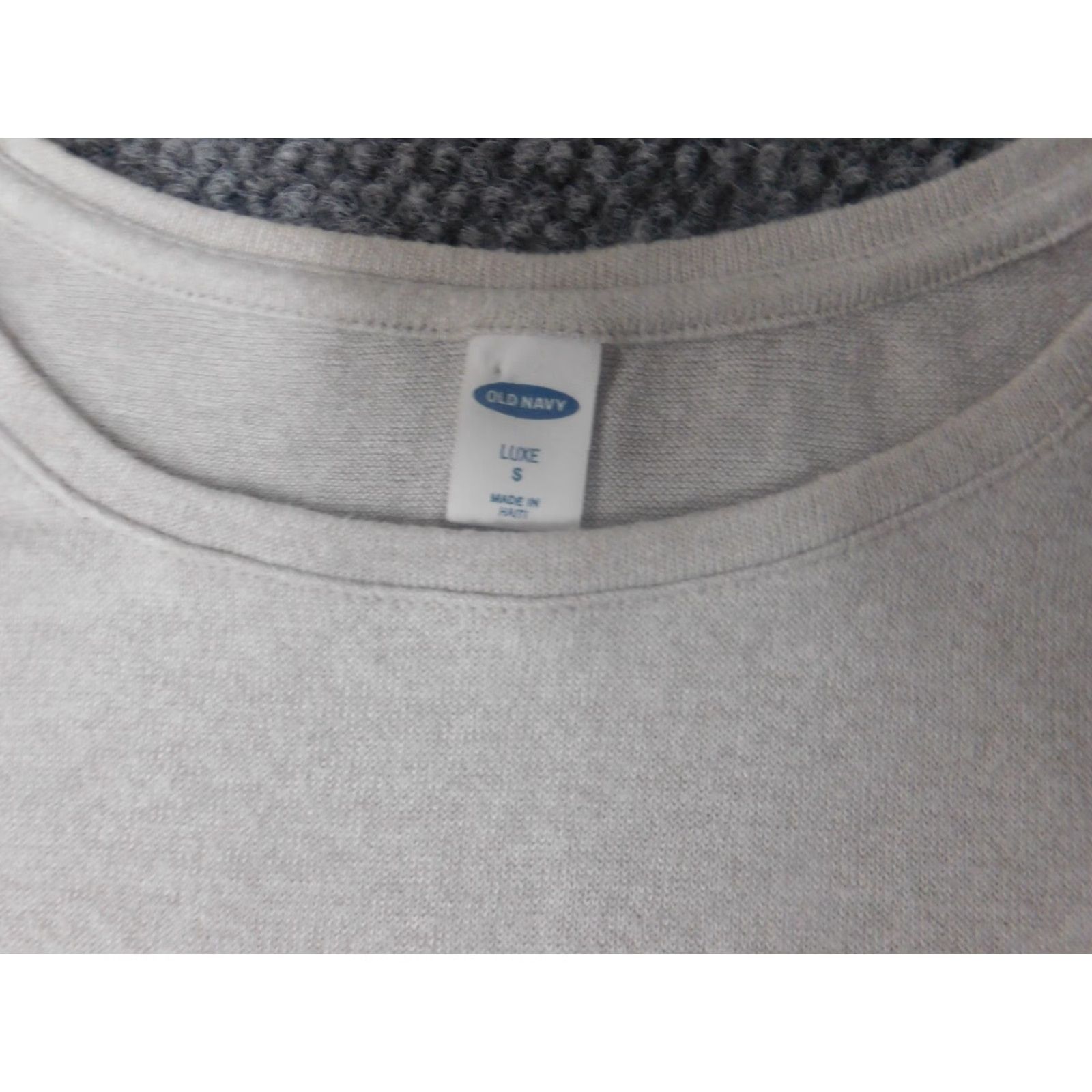 Old Navy Old Navy Womens Blouse Small Beige Crew Neck Short Sleeve Pullover Cotton Blend Solid Regular Fit Stretch Button Casual Size S / US 4 / IT 40 - 4 Thumbnail