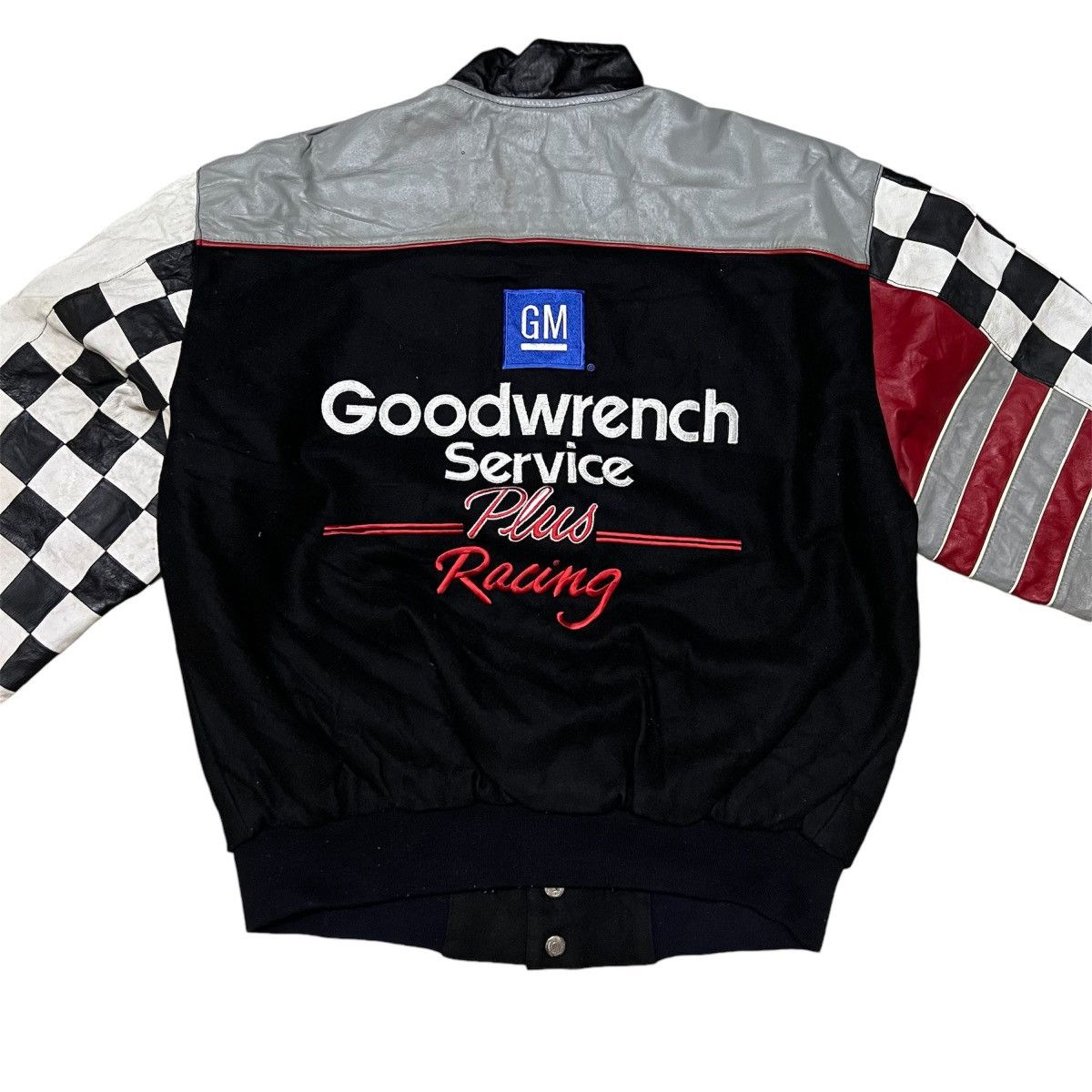Other Goodwrench Service Plus Racing Big Logo Leather Jacket Size US M / EU 48-50 / 2 - 1 Thumbnail