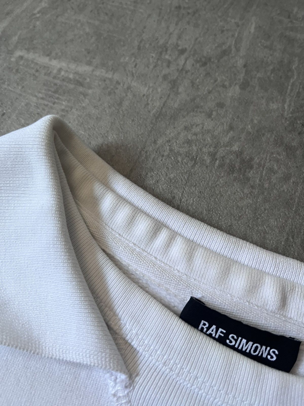 Raf Simons Raf Simons AW 19/20 white polo sweatshirt Size US M / EU 48-50 / 2 - 8 Thumbnail