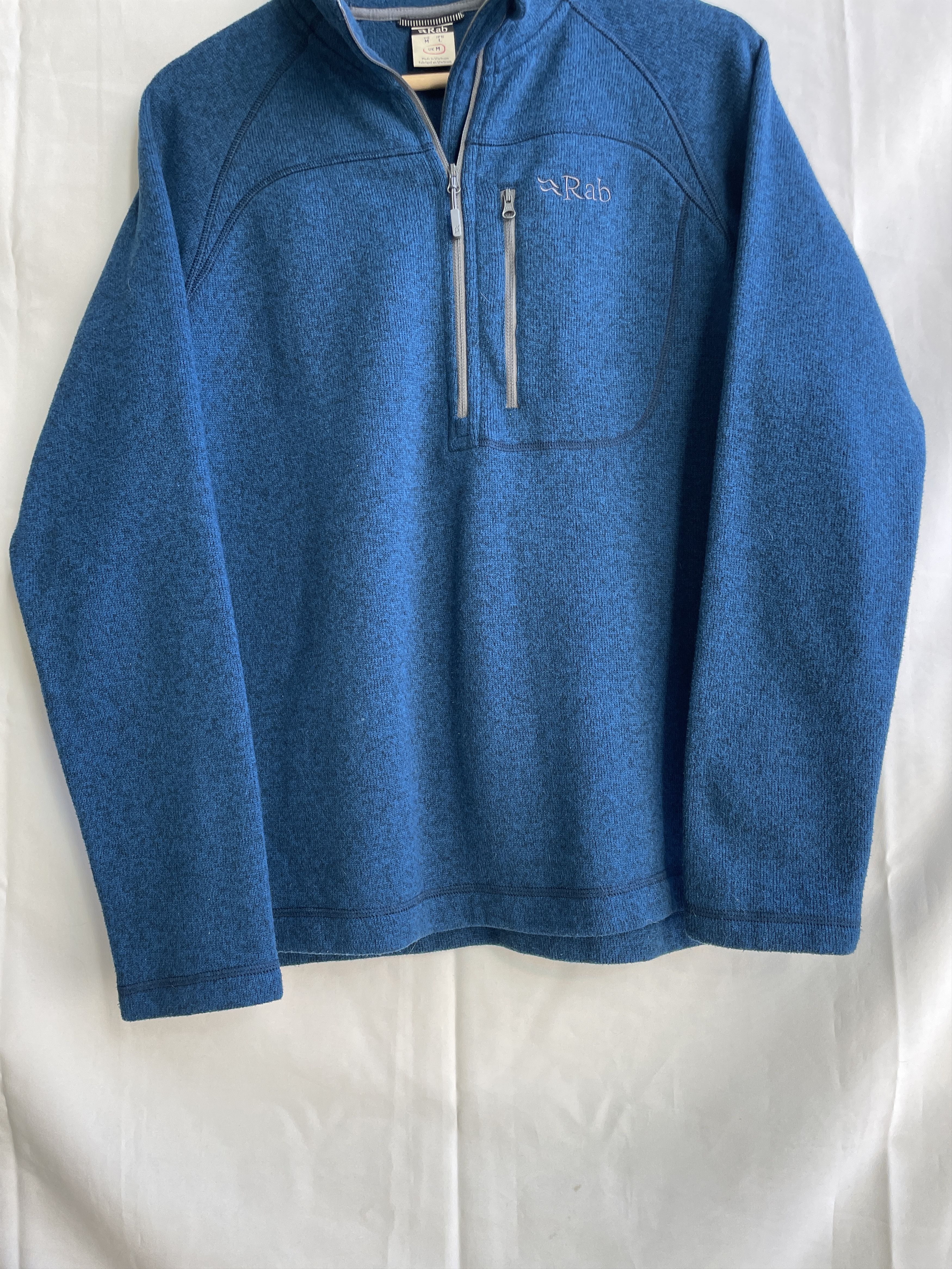 Rab Rab Quest Half Zip Fleece Blue Pullover Size M Size US M / EU 48-50 / 2 - 4 Thumbnail