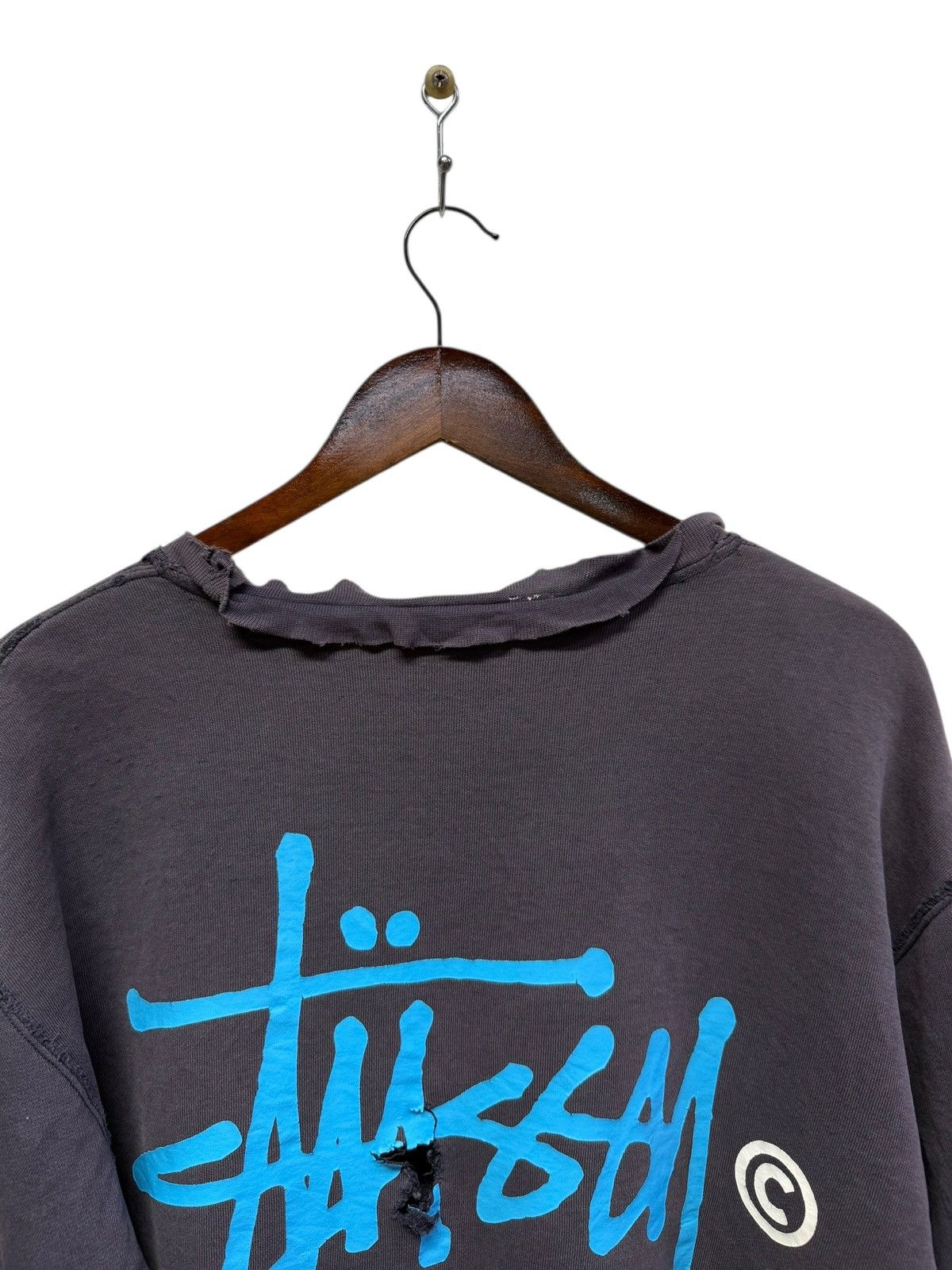 Stussy Thrashed Distressed stussy Size US L / EU 52-54 / 3 - 16 Thumbnail