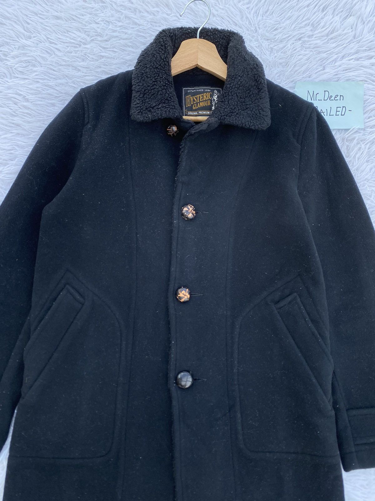 Hysteric Glamour Rare Hysteric Glamour Long Wool Jacket Size US M / EU 48-50 / 2 - 7 Thumbnail