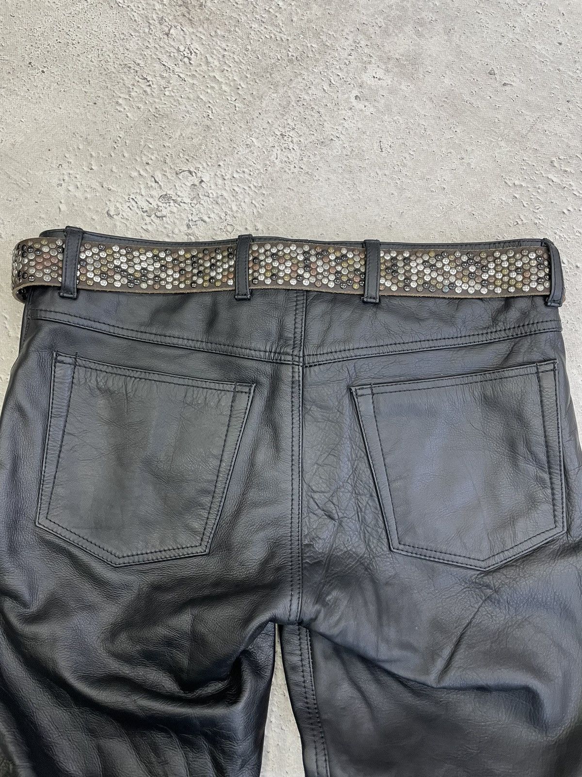 Japanese Brand × KMRii × Vintage VINTAGE METAL BELT JACKET ARCHIVE 2000s avant Garde belt Size ONE SIZE - 4 Thumbnail