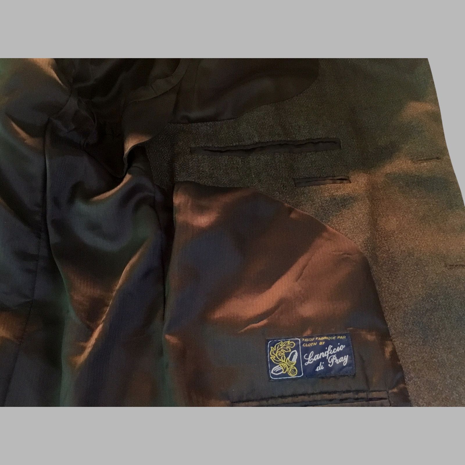 Other Calvin America Brown Herringbone Wool Sport Coat Size US M / EU 48-50 / 2 - 10 Thumbnail