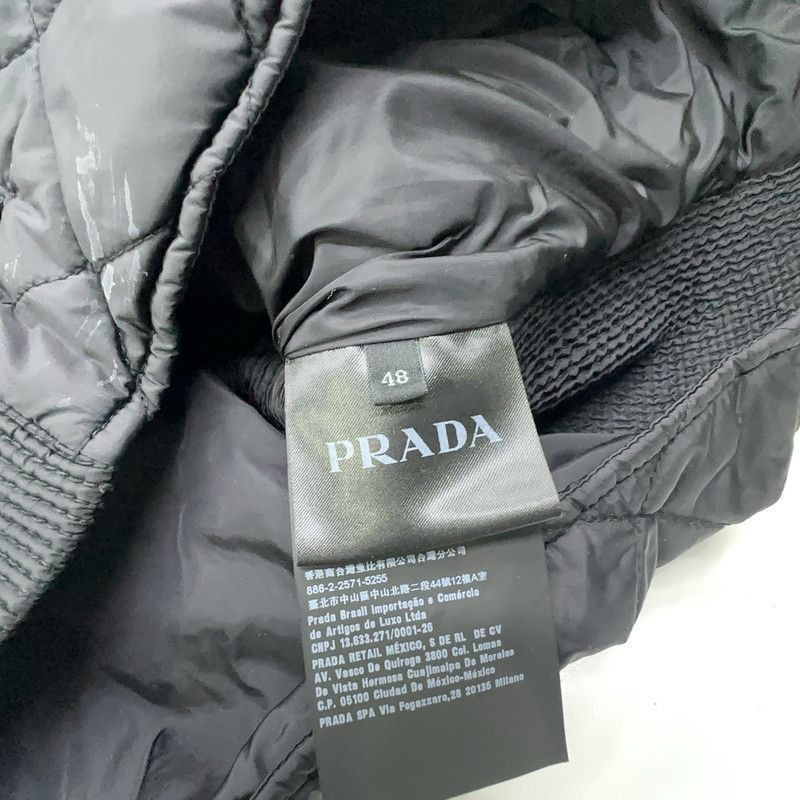 Prada Prada Black Stand Collar Casual Jacket-2506 Size US M / EU 48-50 / 2 - 9 Thumbnail