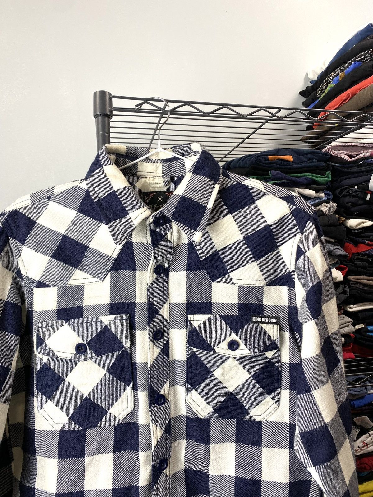 West Coast Choppers King Kerosin Los Angeles Tuning Choppers Flannel West Coast Size US S / EU 44-46 / 1 - 3 Thumbnail