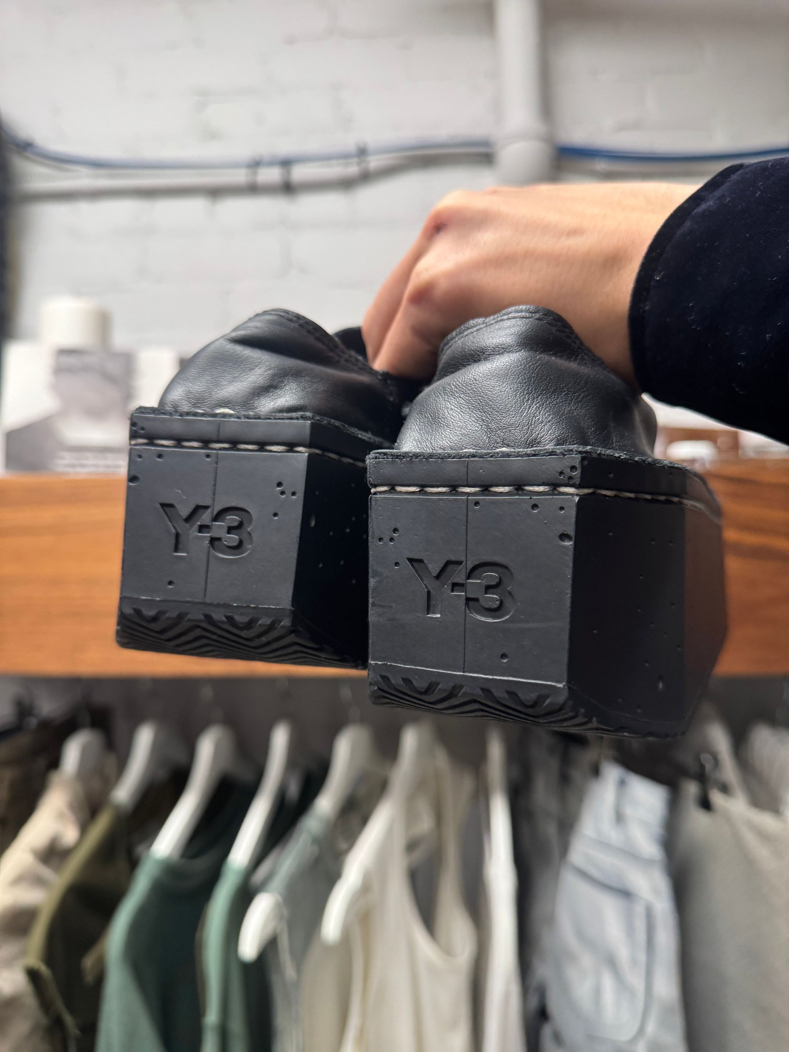 Y-3 Y-3 by Yohji Yamamoto Platform Sneakers Size US 12 / EU 45 - 4 Thumbnail