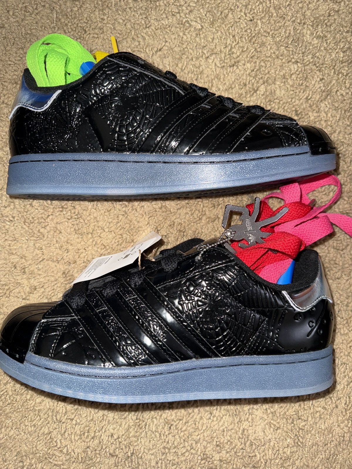 Adidas Adidas Superstar SP5DER Sneakers Black Size US 7.5 / EU 40-41 - 1 Thumbnail