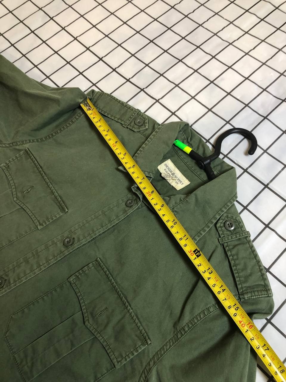Denim & Supply Ralph Lauren Ralph Lauren Denim & Supply Shirt Military Patches Size US S / EU 44-46 / 1 - 6 Thumbnail