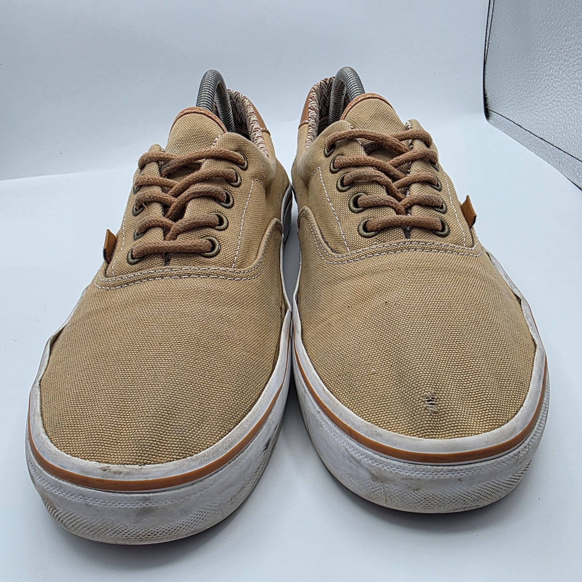 Vans Vans Era 59 C&L Mens Size 11.5 Khaki Chevron Sneaker Shoes C Size US 11.5 / EU 44-45 - 12 Thumbnail