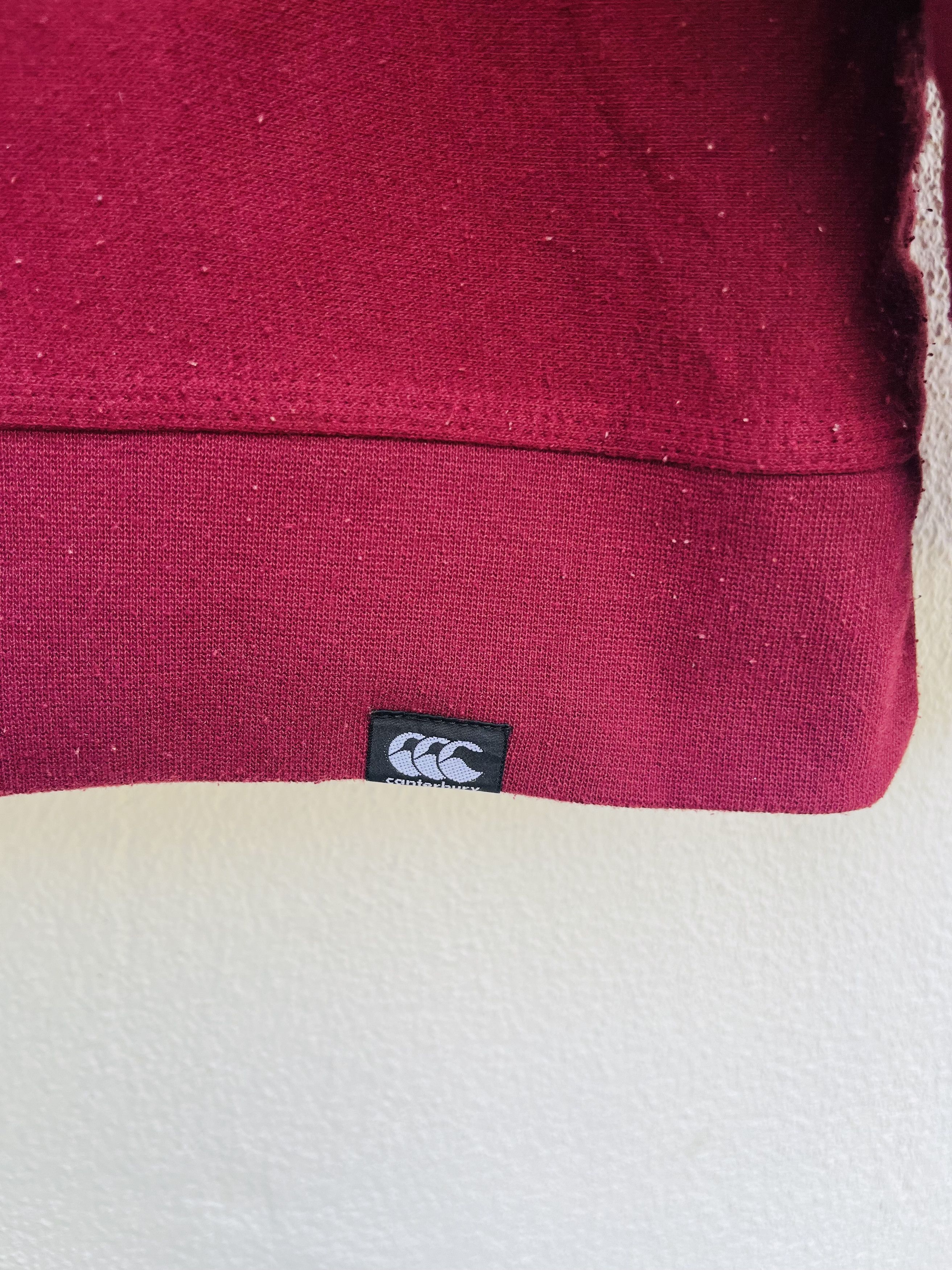 Canterbury of New Zealand Vintage Canterbury Of New Zealand Maroon Hoodie Size US XL / EU 56 / 4 - 9 Thumbnail
