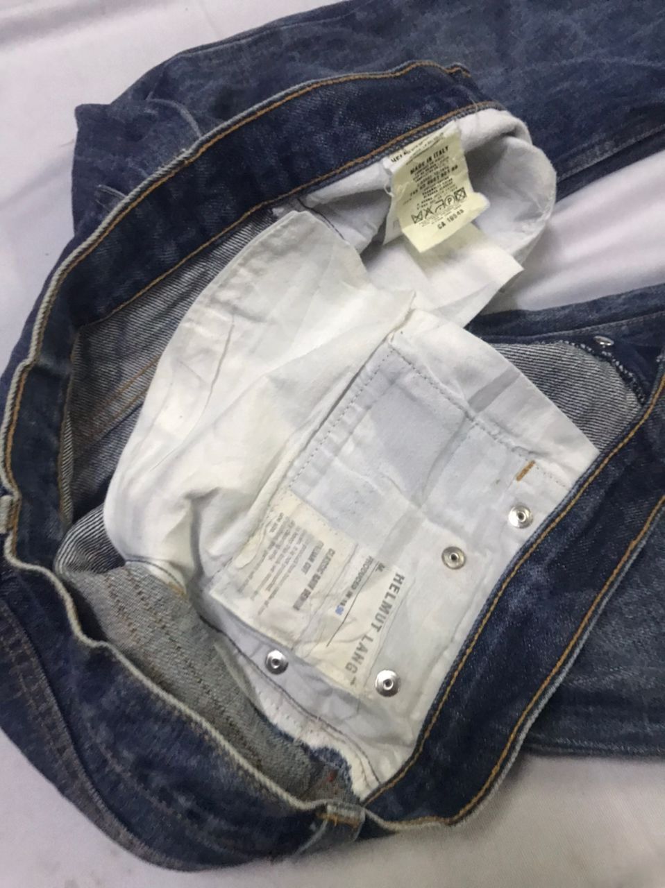 Helmut Lang Vintage Helmut Lang 1998 Denim Jeans Size US 28 / EU 44 - 18 Thumbnail
