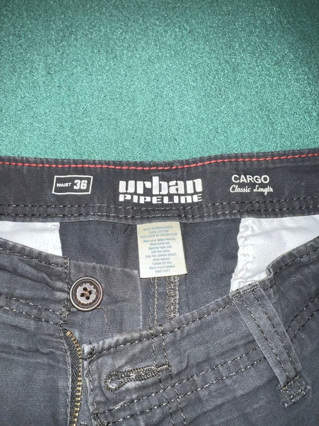 Urban Pipeline Vintage Look Urban Pipeline Faded Cargo Shorts Size US 36 / EU 52 - 3 Thumbnail