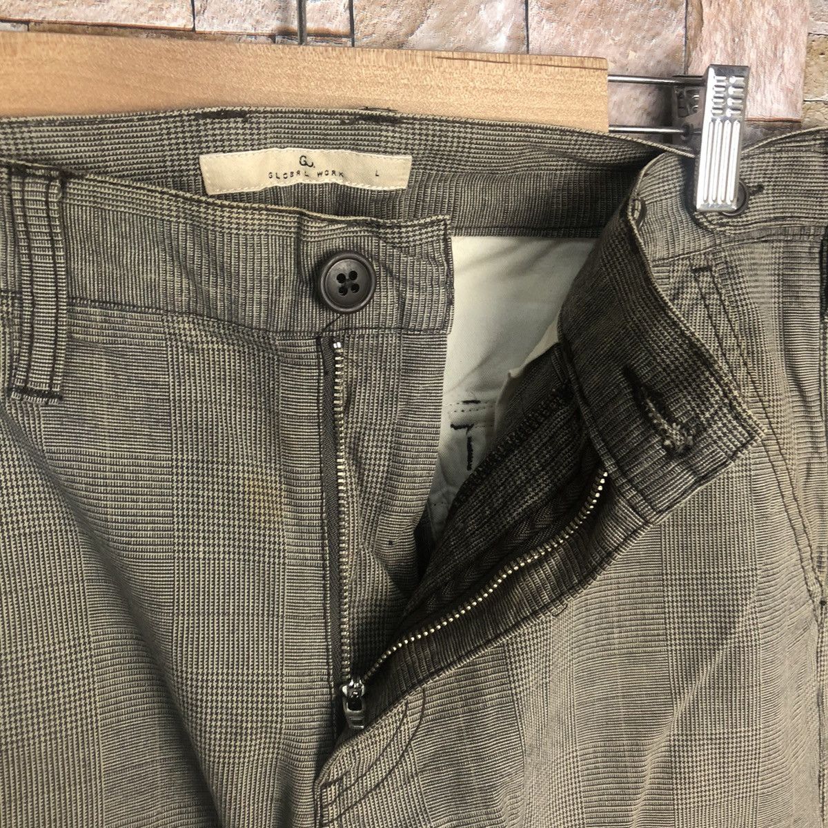 Global Work Global Work Brown utility Cargo Multipocket Pants #A361 Size US 32 / EU 48 - 15 Thumbnail