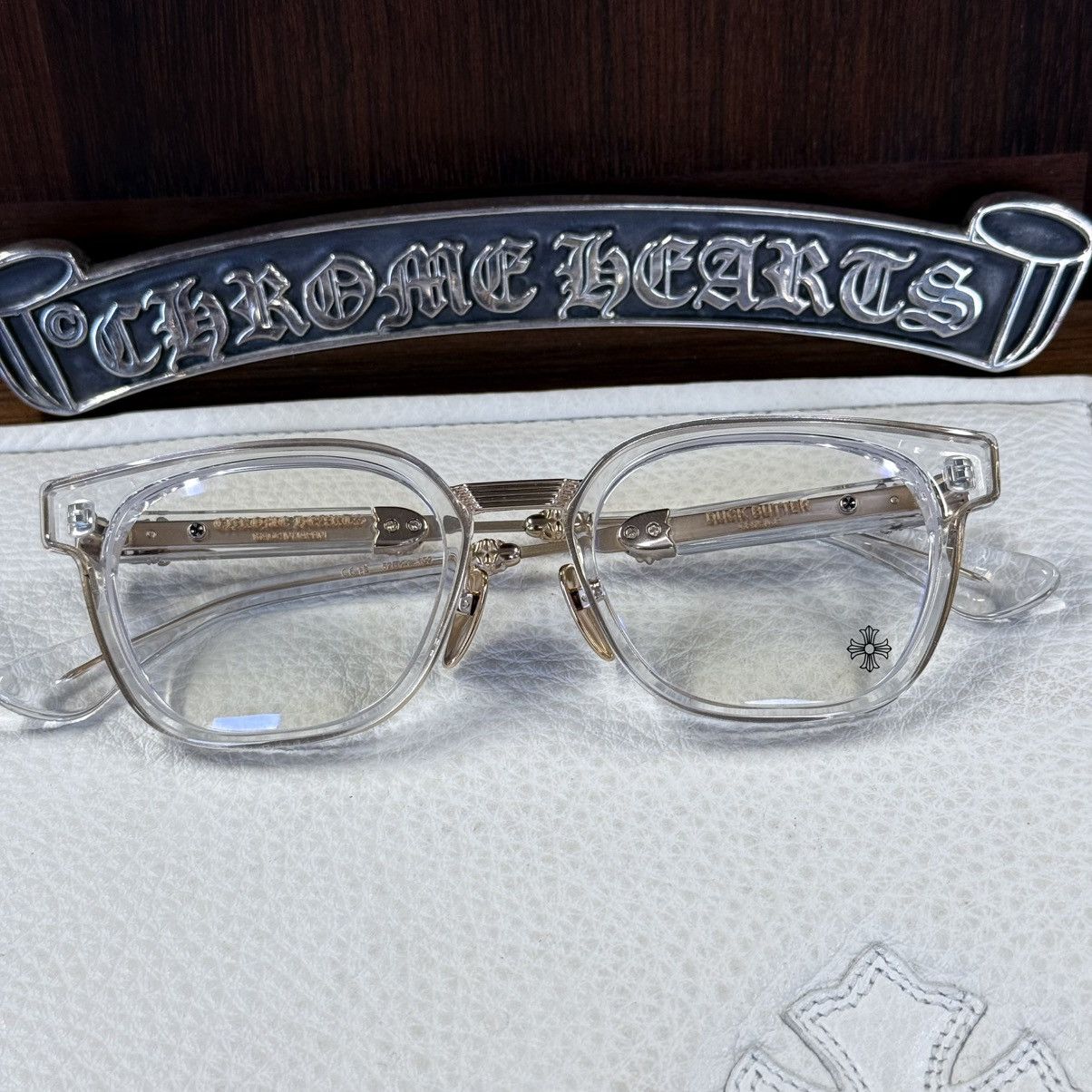 Chrome Hearts Chrome Hearts Duck Butter Glasses Size ONE SIZE - 1 Thumbnail