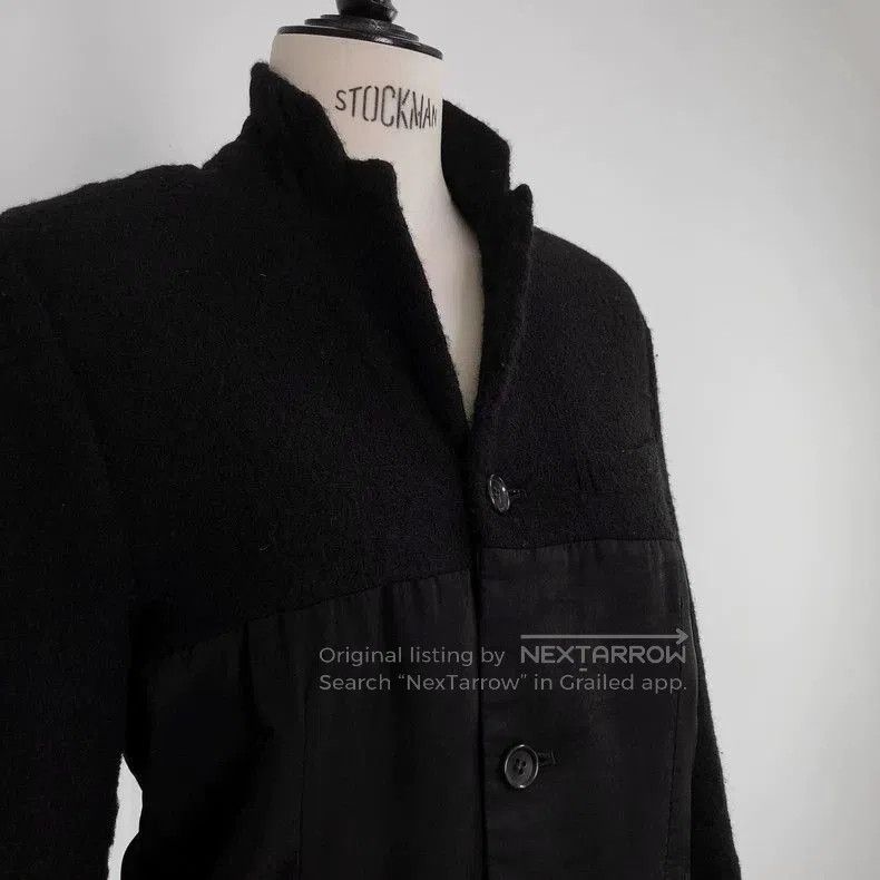 Comme des Garcons Comme des Garcons 94AW Boiled Wool Coat. Size US S / EU 44-46 / 1 - 1 Thumbnail
