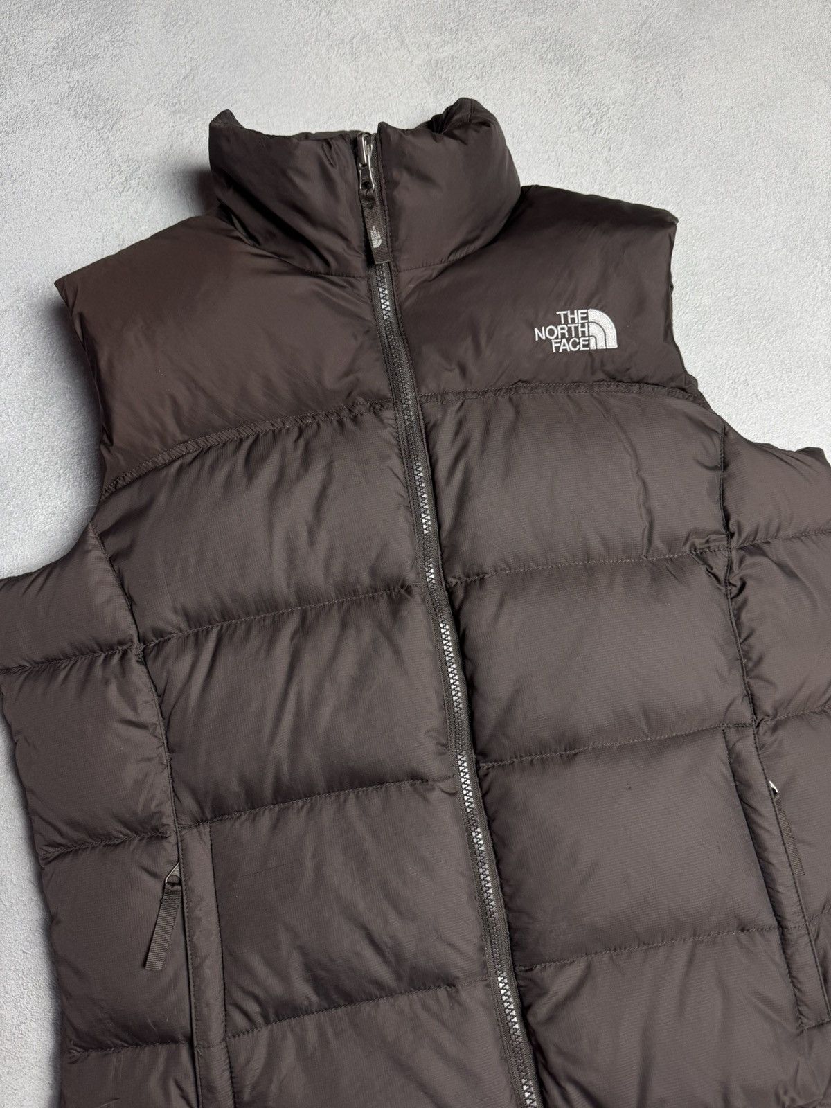 The North Face The North Face 700 Nuptse Brown Puffer Vest Gilet Size L / US 10 / IT 46 - 5 Thumbnail