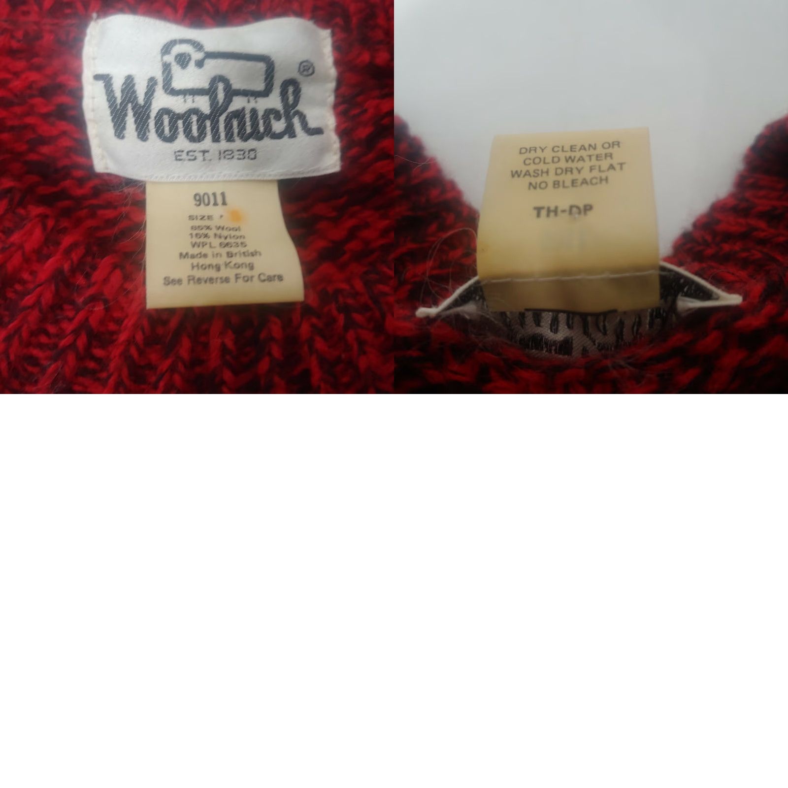 Vintage VINTAGE Woolrich Sweater Nordic Knit Pullover Women S Red Gray White Tan 85% Wool/15% Nylon Casual Fall Winter Hong Kong Womens Size S / US 4 / IT 40 - 8 Thumbnail