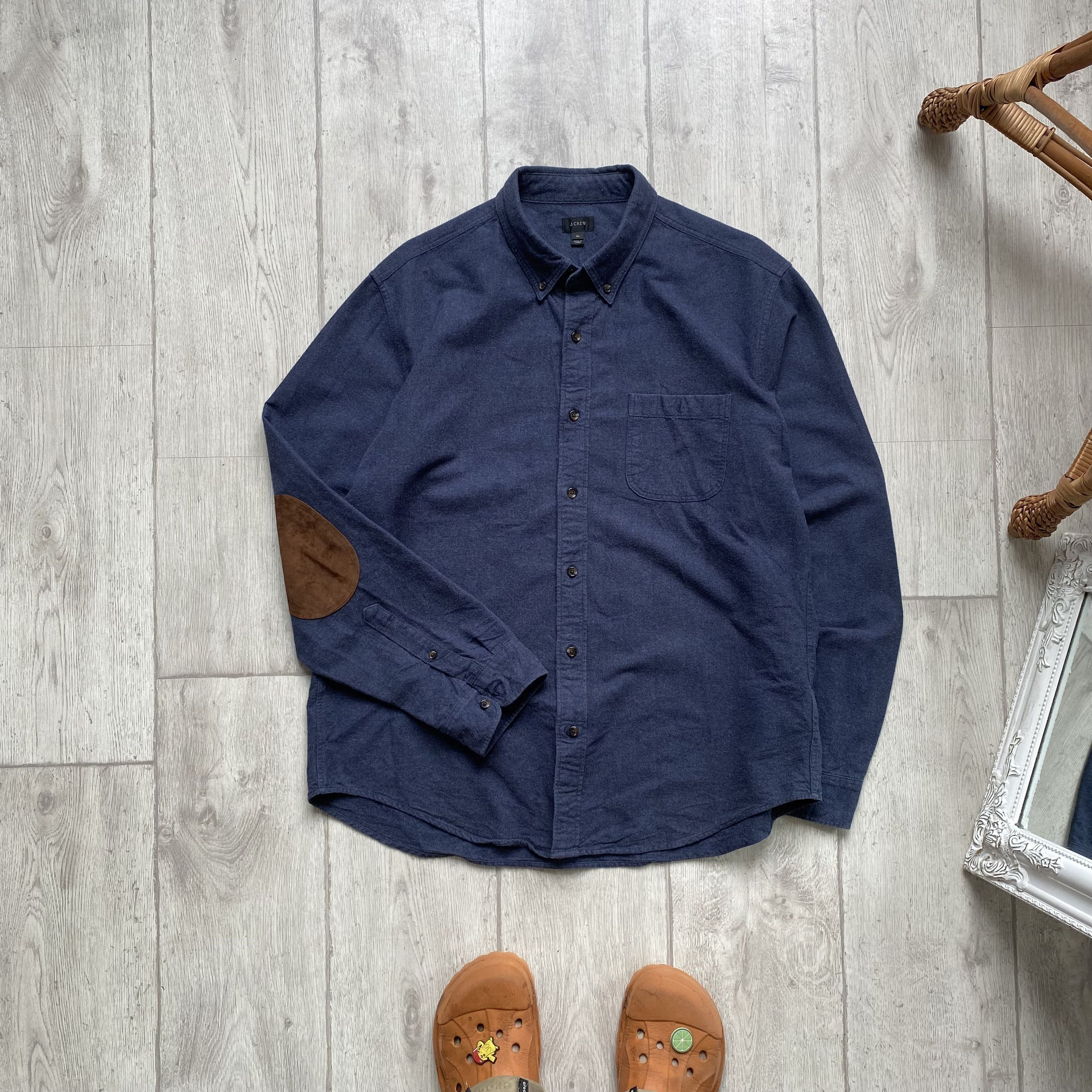 J.Crew 💎 J.CREW Heavy Premium shirt Button Up Overshirt Size US XL / EU 56 / 4 - 1 Thumbnail
