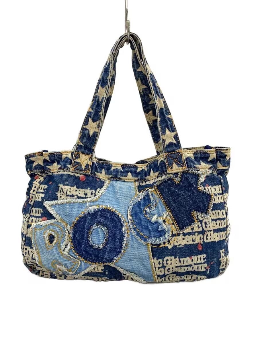 Hysteric Glamour Rock Star Patchwork Denim Tote Bag | Grailed