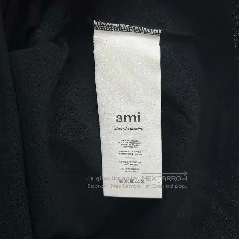 AMI AMI Women's Black Polo Shirt . Size XL / US 12-14 / IT 48-50 - 5 Thumbnail