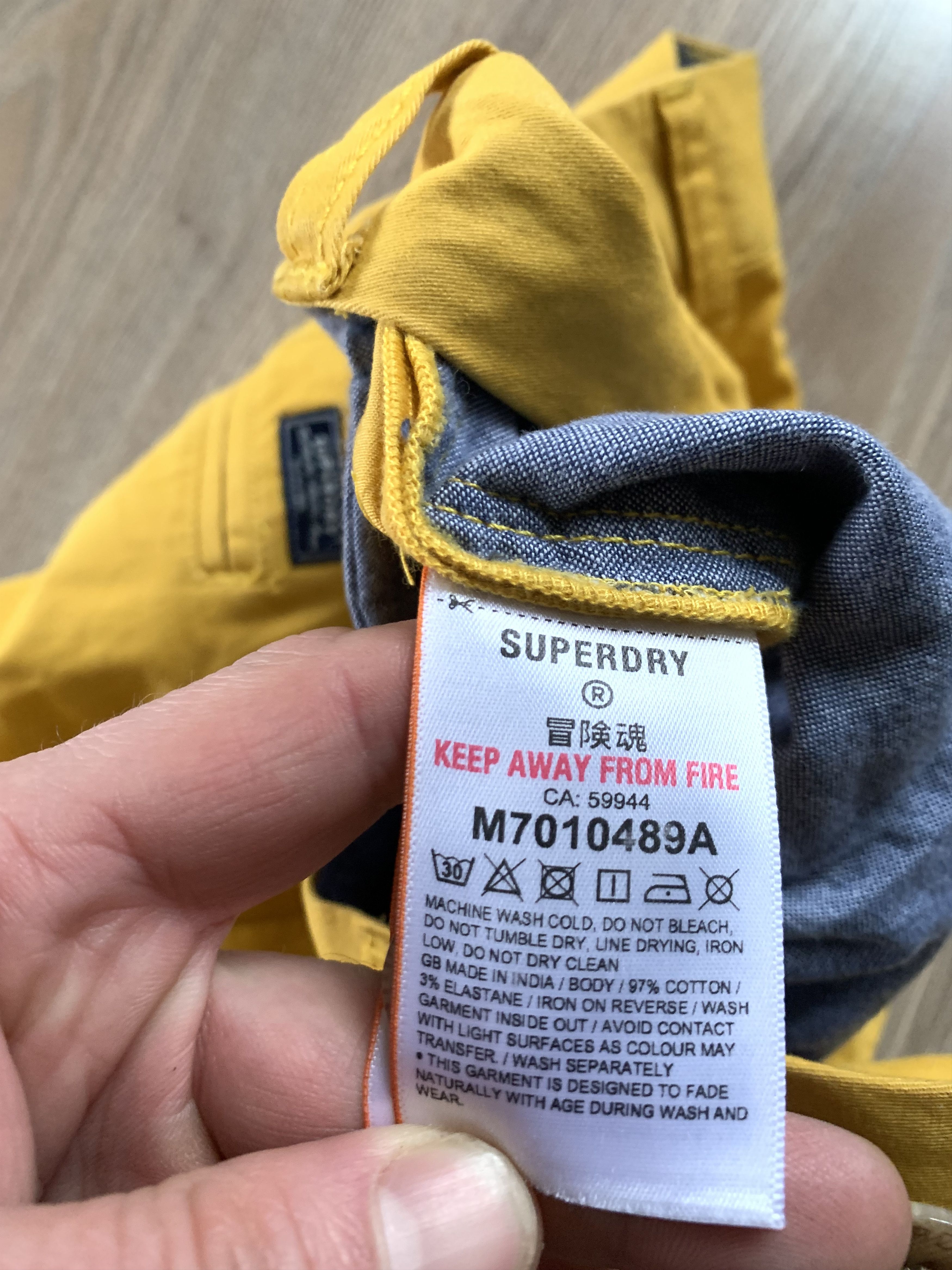 Japanese Brand × Superdry Superdry Core Slim Chino Casual Pants Size US 32 / EU 48 - 10 Thumbnail