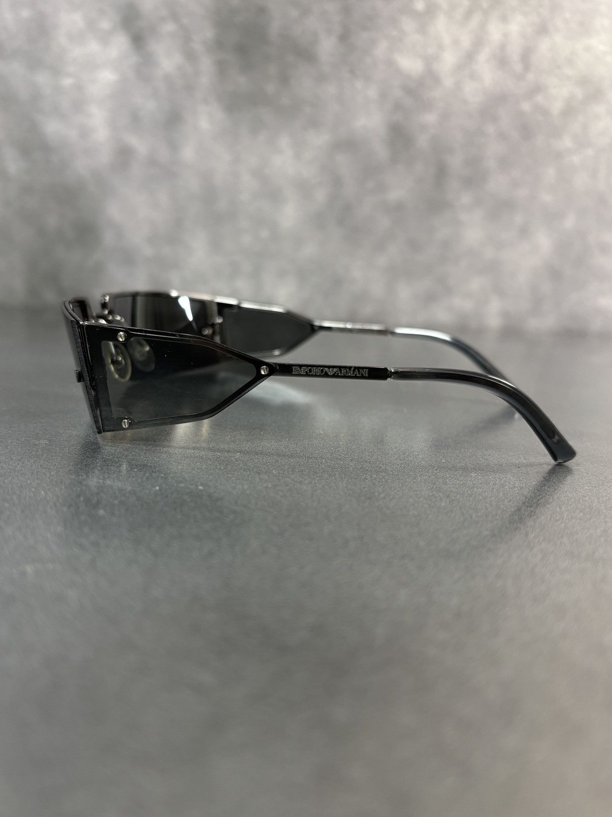 Emporio Armani Emporio Armani Sunglasses Side Shield Metal 9112/S Giorgio Size ONE SIZE - 9 Thumbnail
