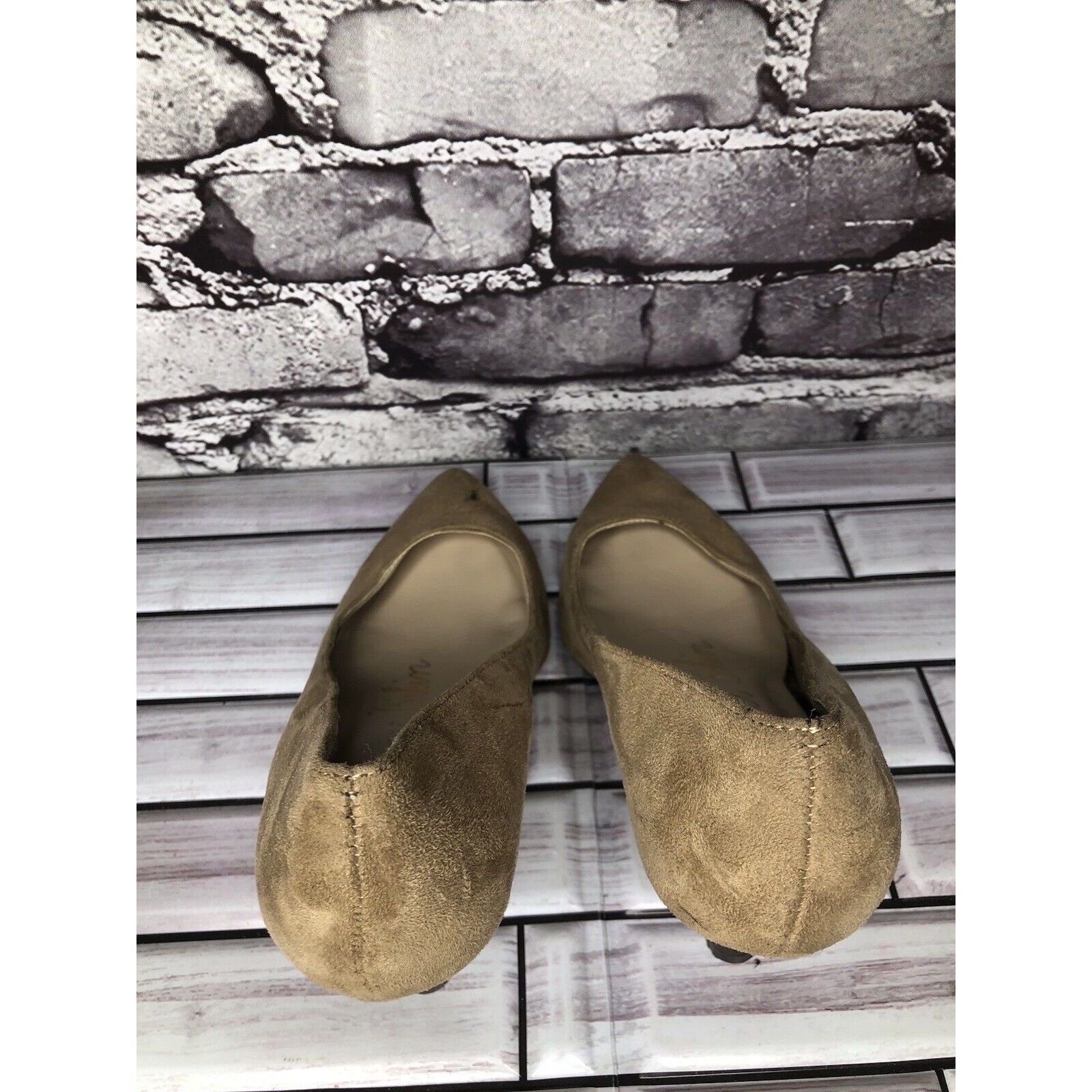 Other Bridget Birkin Brown Suede Leather Pointed Heels Women Sz 22 Size US 6 / IT 36 - 18 Thumbnail