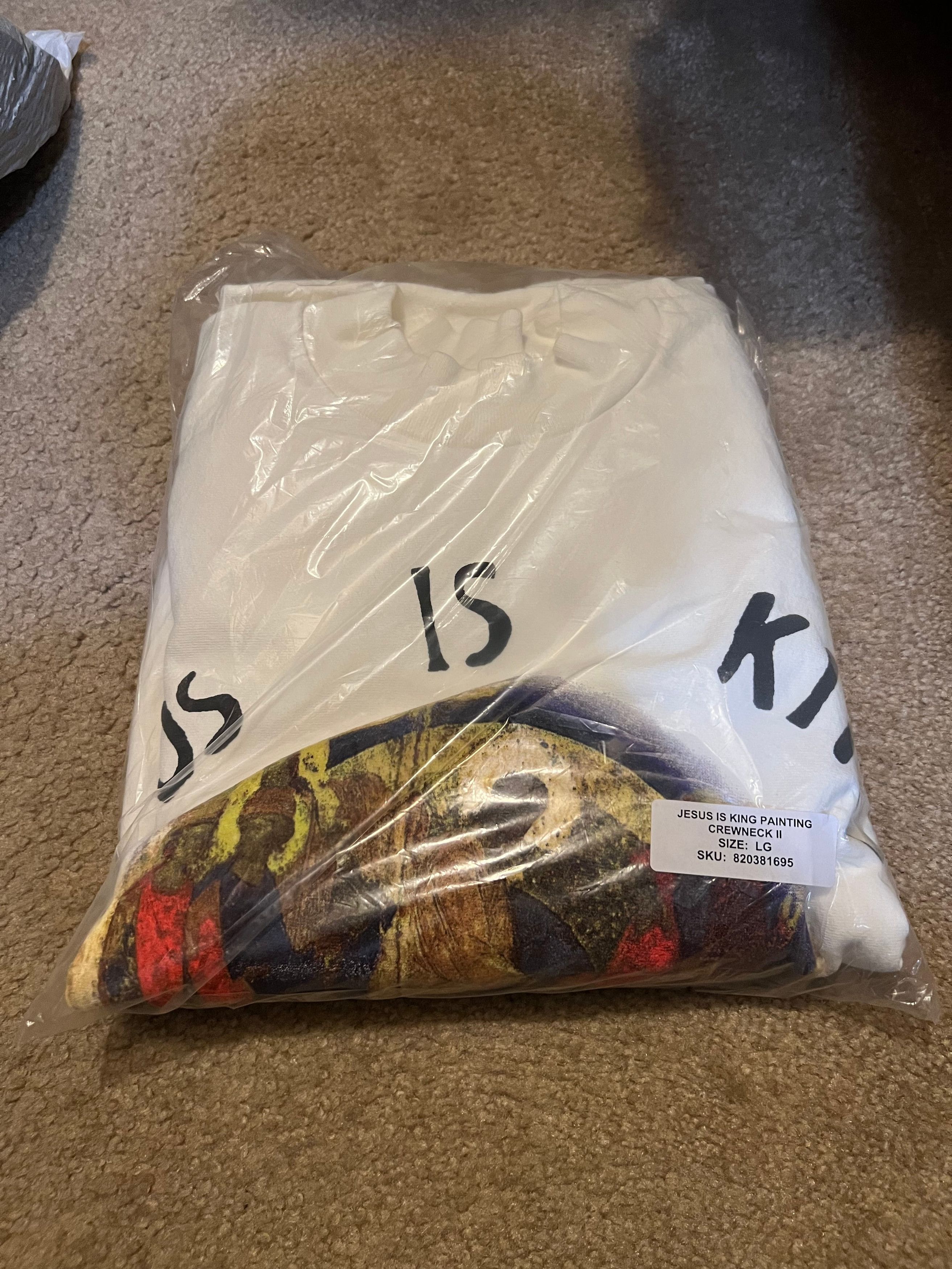 Kanye West RARE KANYE WEST JESUS IS KING CREW NECK Size US L / EU 52-54 / 3 - 2 Thumbnail