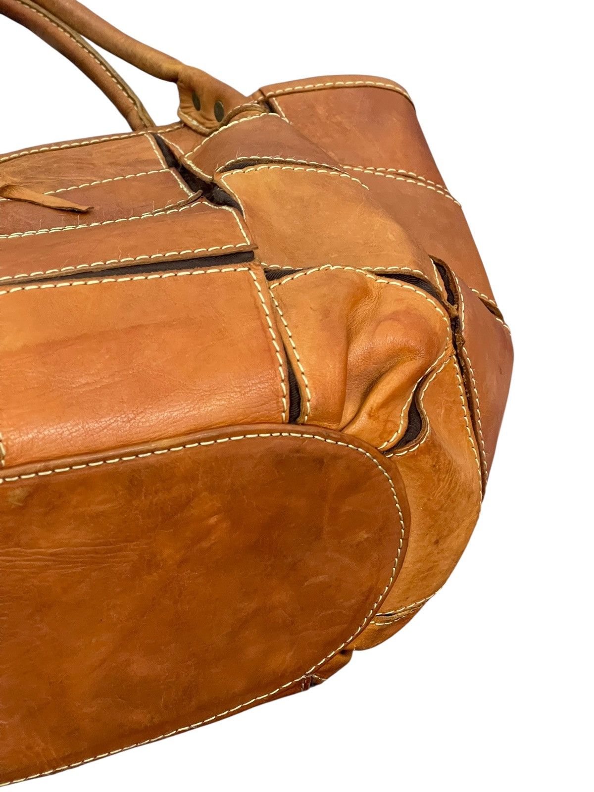 Genuine Leather Full Leather Peaks Peak Japan Tote Bag 6🟩 Size ONE SIZE - 7 Thumbnail
