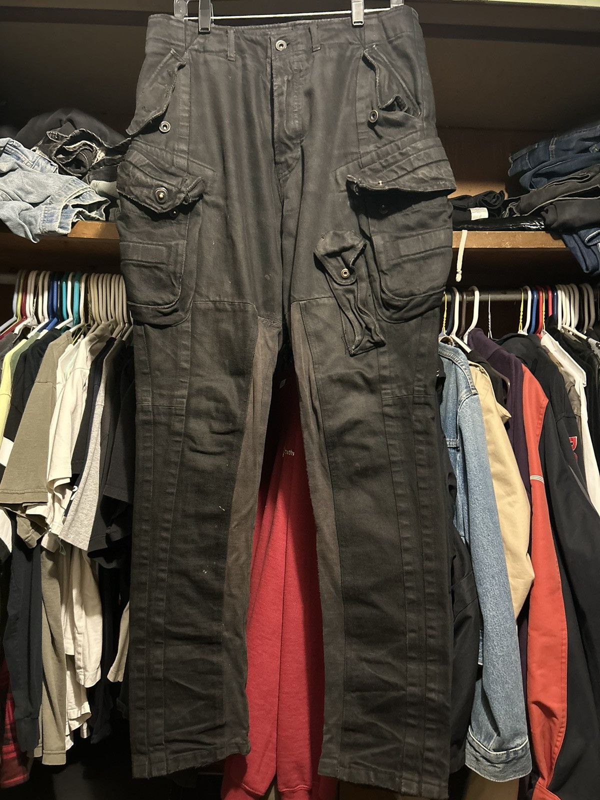 Julius SS12 “edge” gasmask cargos | Grailed