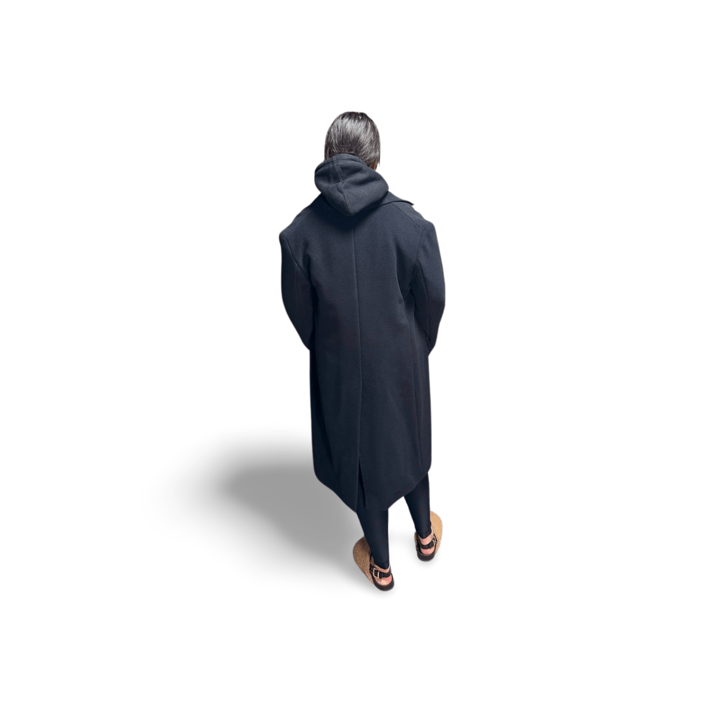 MAX&Co. × Max Mara × Weekend Max Mara Max Mara Black Women's Coat Size M-L 70% Wool 15% angora Size M / US 6-8 / IT 42-44 - 4 Thumbnail