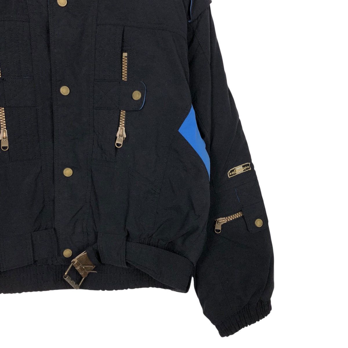 Japanese Brand 📌Vintage Cropped Ski Jacket Ellesse Bomber Issey Miyake Size US S / EU 44-46 / 1 - 6 Thumbnail