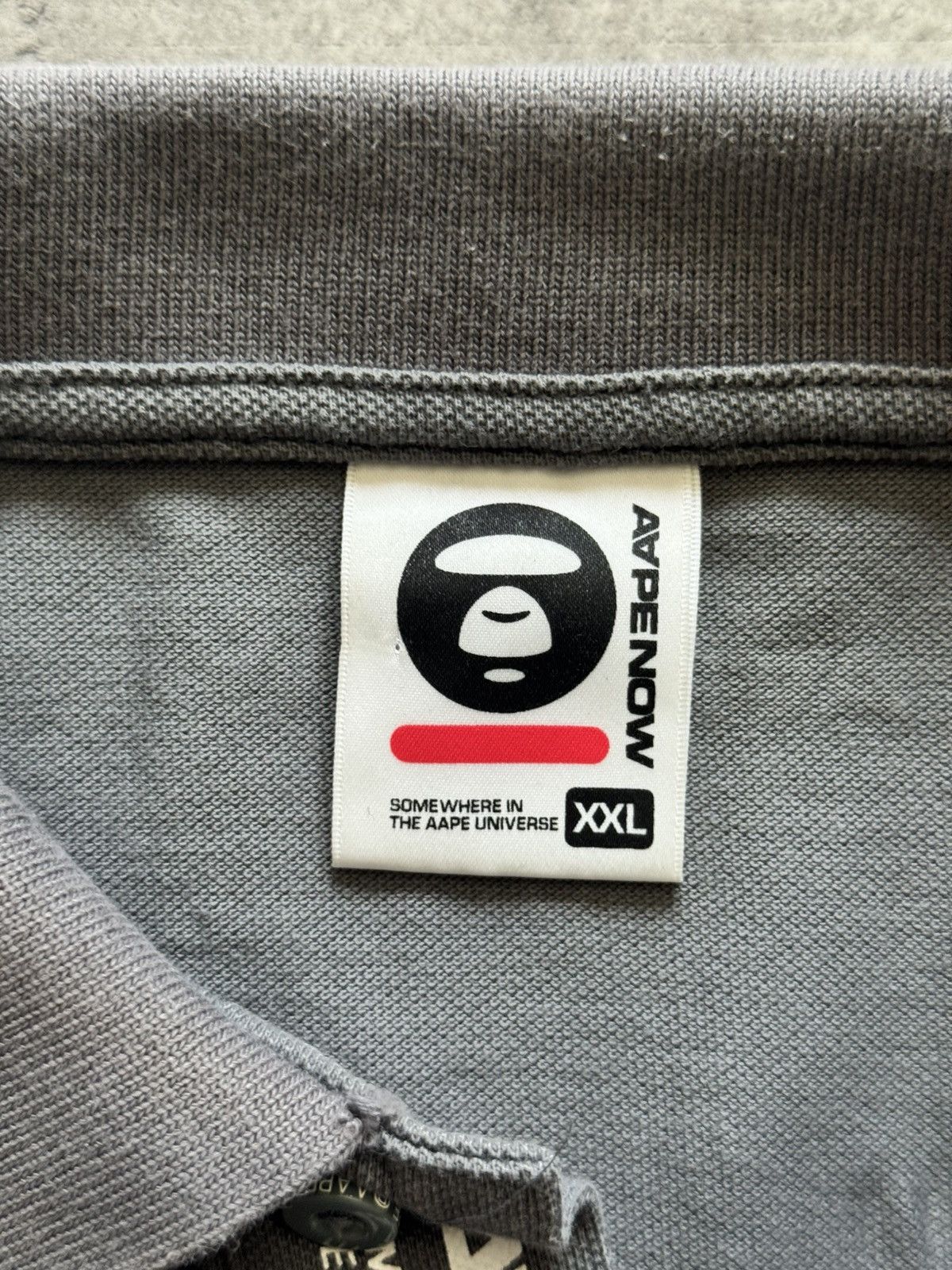 Aape Aape By A Bathig Ape Polo Shirt Size US XXL / EU 58 / 5 - 7 Thumbnail