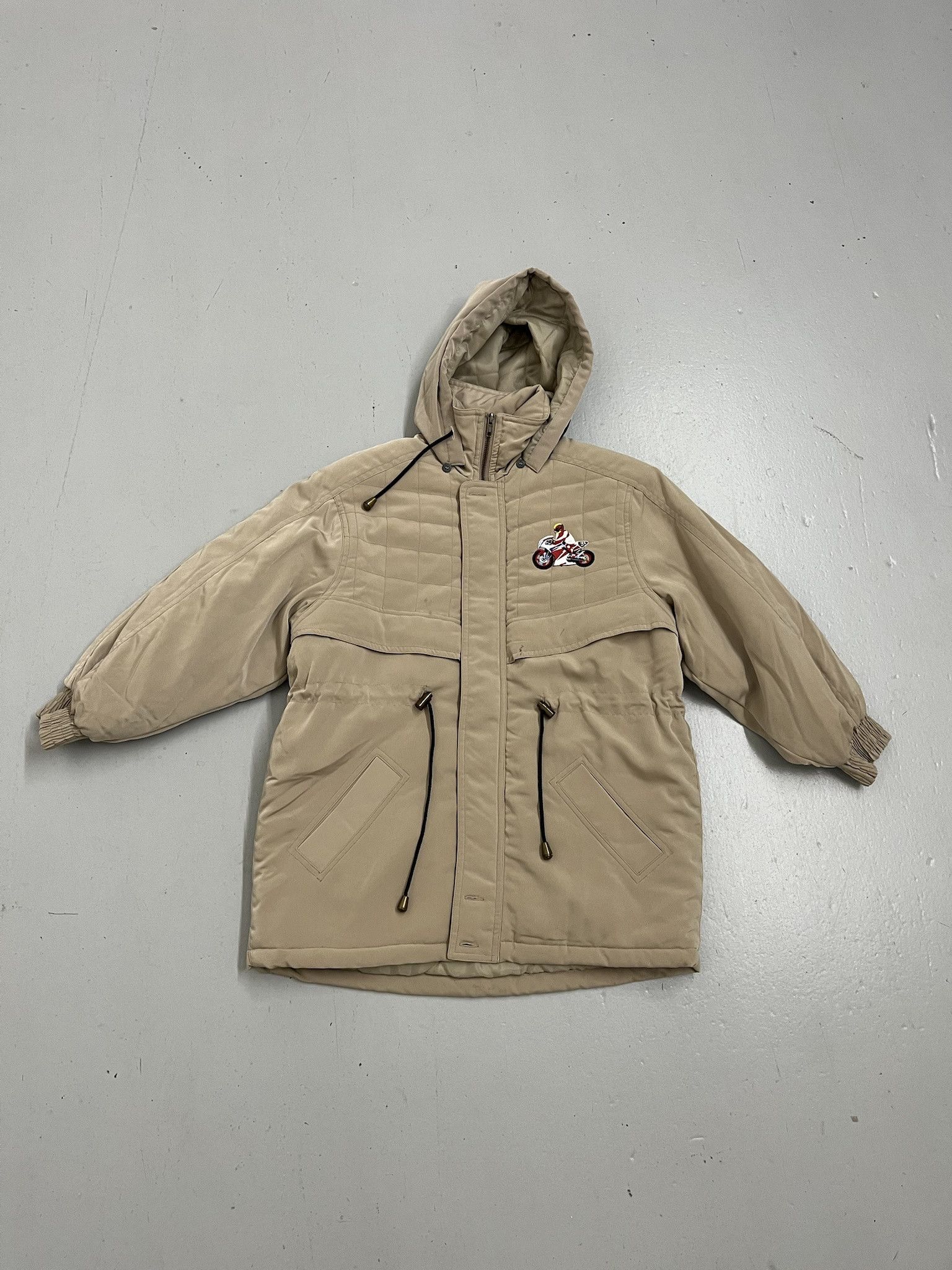Vintage Vintage 90s Motorcycke GT Puffer Jacket Size S Size US S / EU 44-46 / 1 - 1 Thumbnail