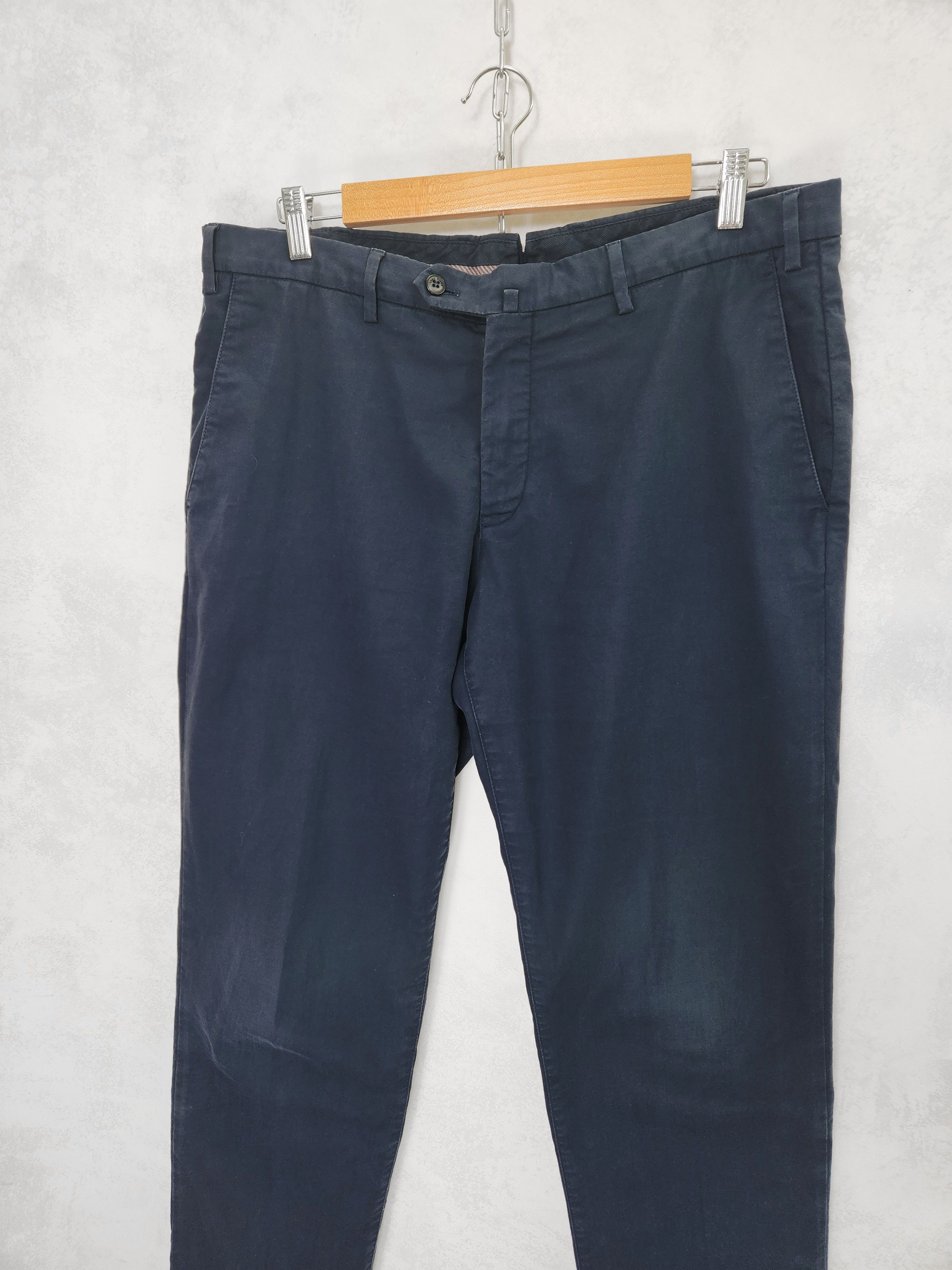 Loro Piana Loro Piana cotton chino navy pants size 52 Size US 36 / EU 52 - 2 Thumbnail