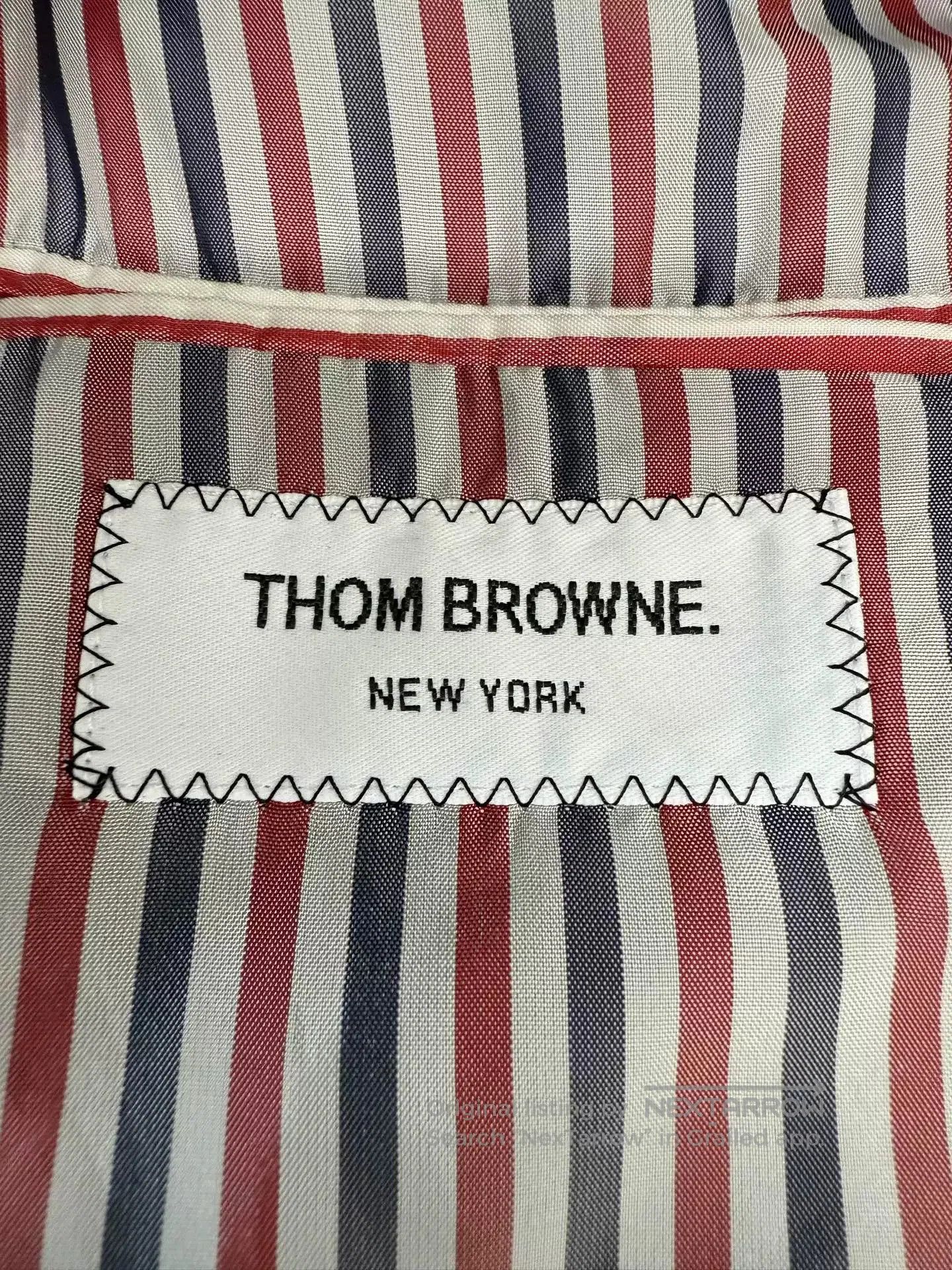 Thom Browne thom browne dog embroidered suit jacket. Size US XXS / EU 40 - 3 Thumbnail