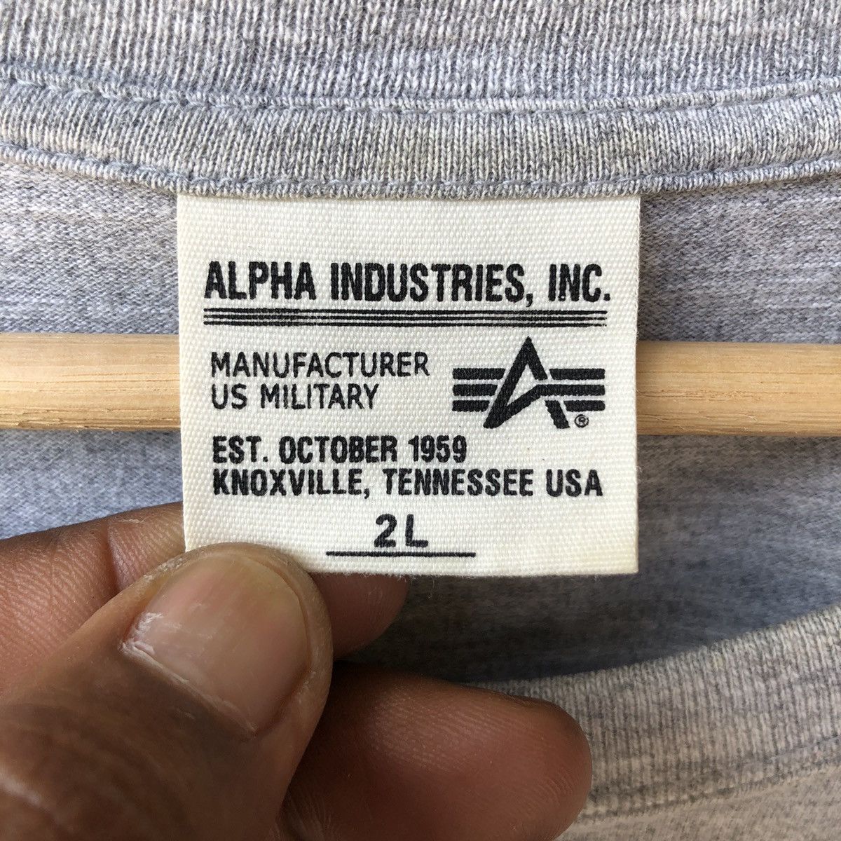 Alpha Industries Vintage y2k Alpha Industries x Felix Tshirt (2L) Size US L / EU 52-54 / 3 - 4 Thumbnail