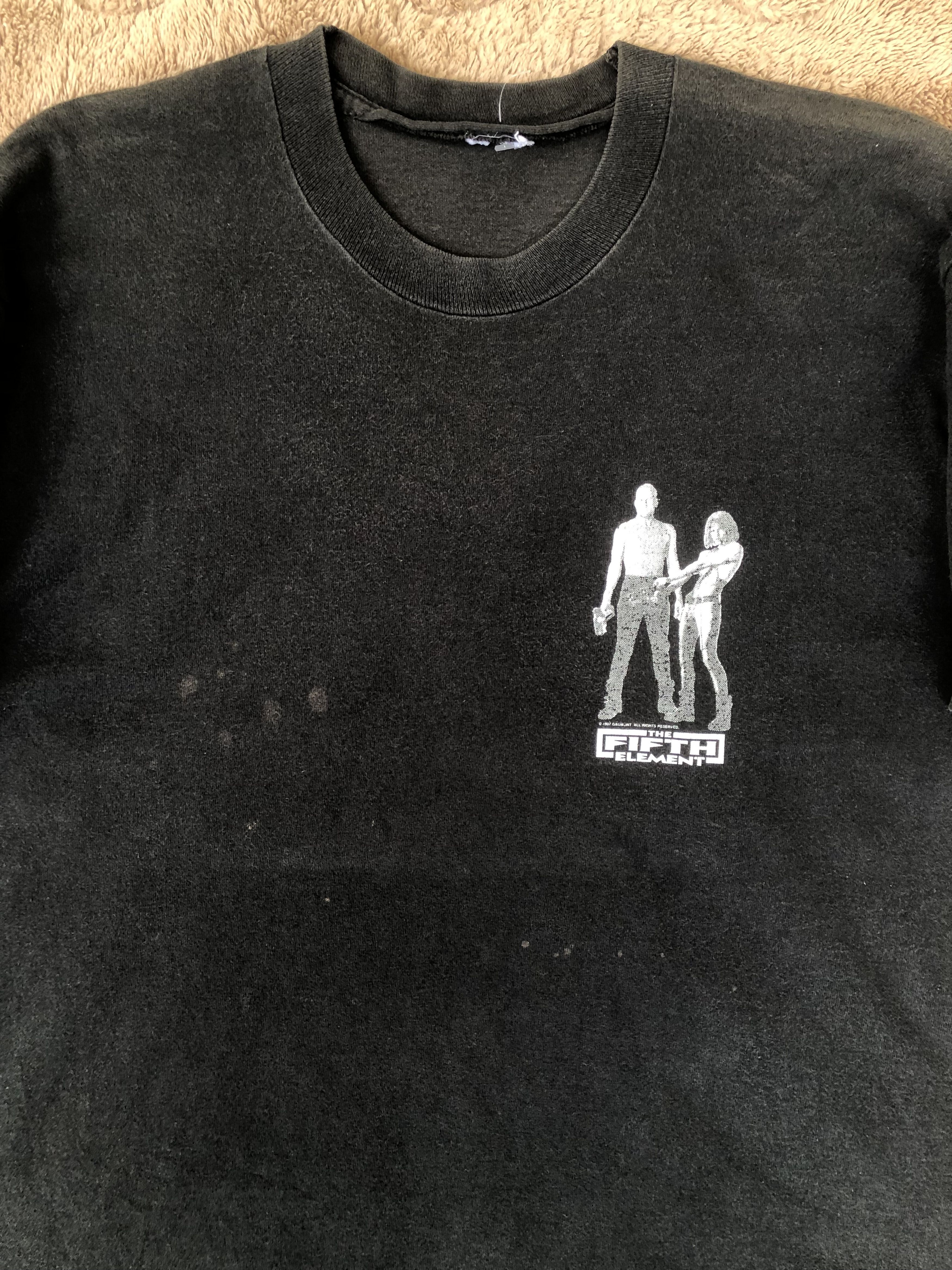 Vintage Vintage 90s The FIFTH ELEMENT Movie Tee Size US L / EU 52-54 / 3 - 3 Thumbnail