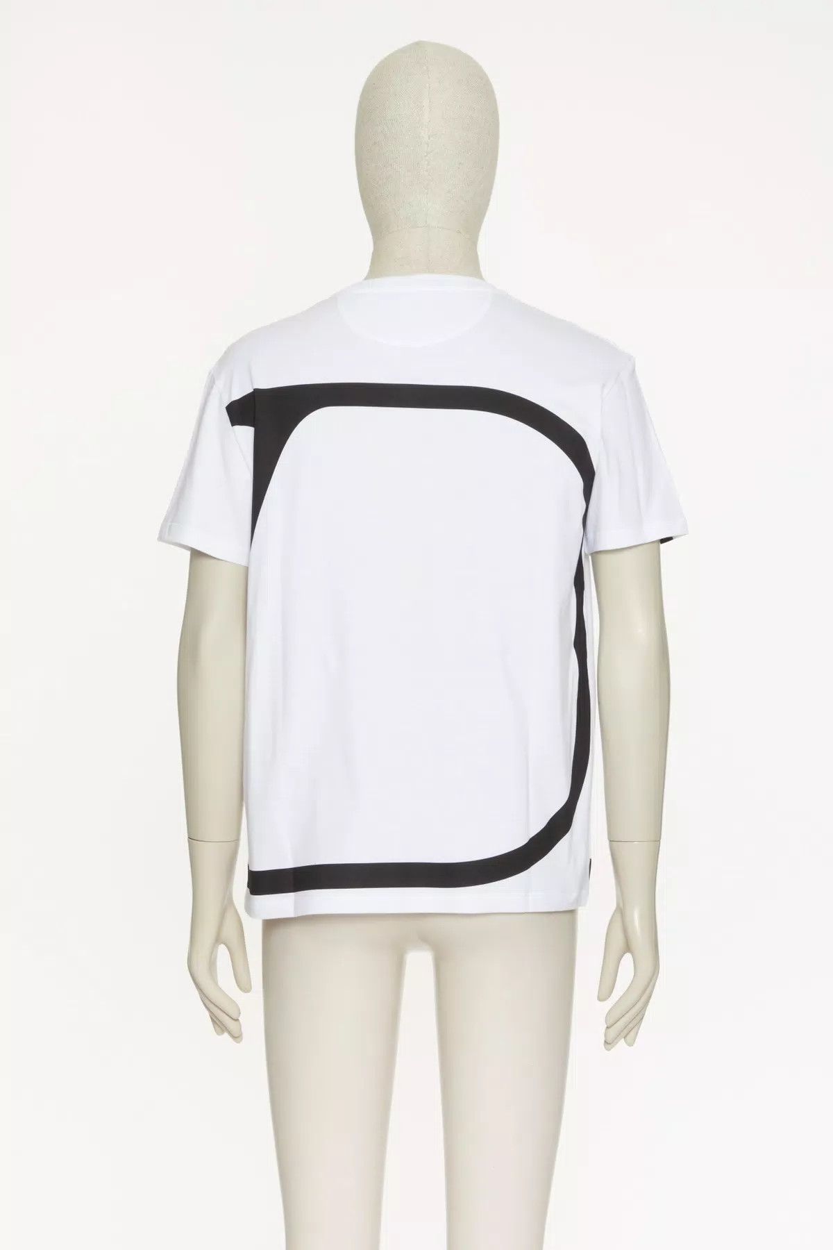 Valentino oc11z0725 Vlogo Signature Cotton T-Shirt in White/Black Size US XS / EU 42 / 0 - 3 Thumbnail