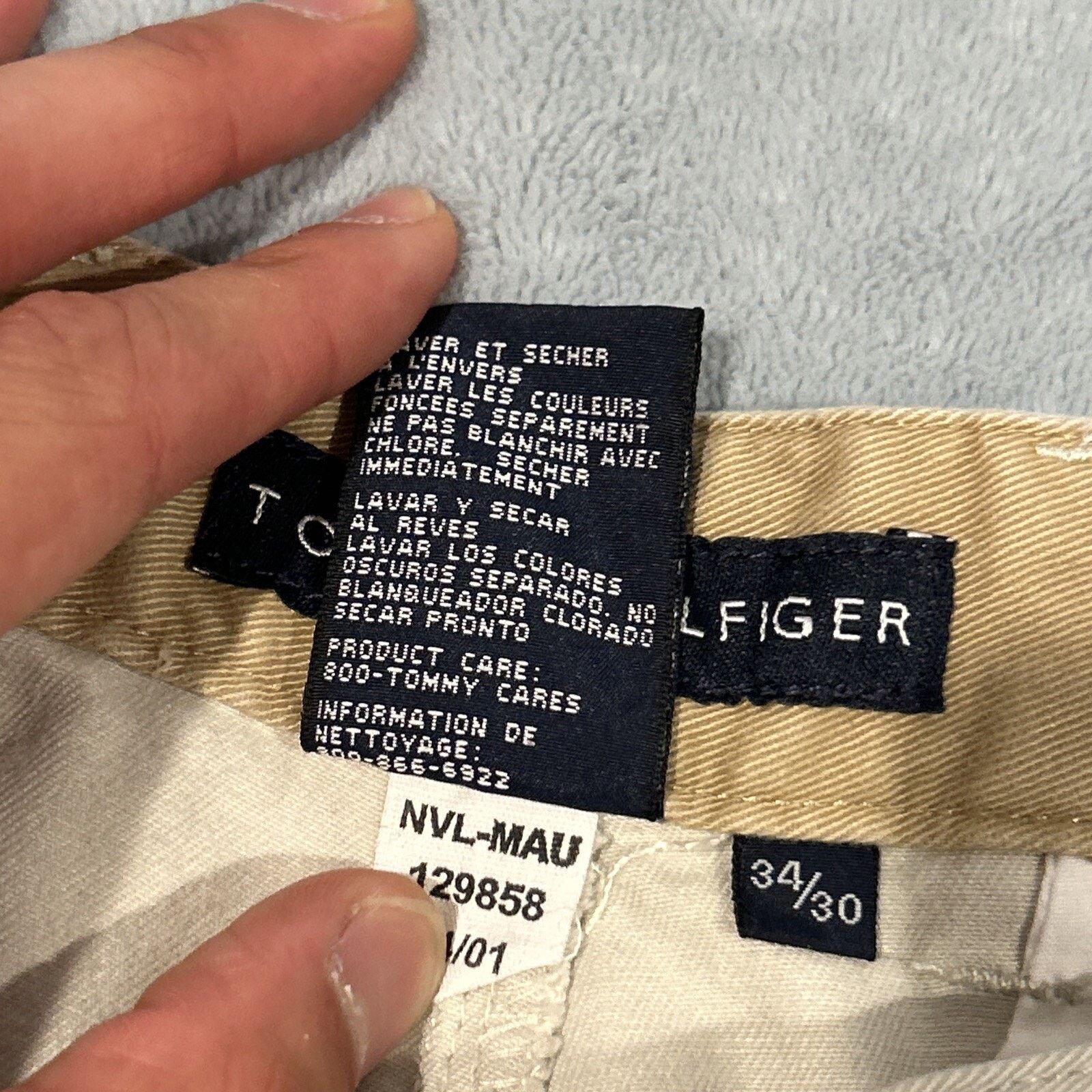 Tommy Hilfiger Beyond Baggy Cargo Pants Men 34x28 Wide Baggie Tom Hilfiger Size US 34 / EU 50 - 6 Thumbnail