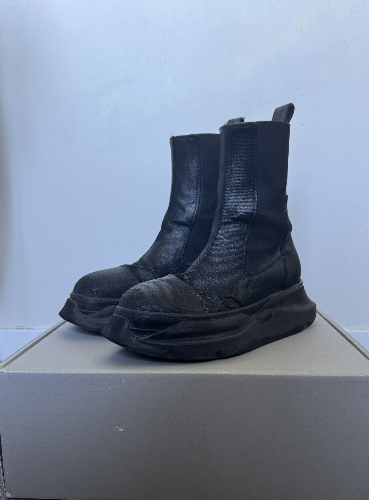 Rick Owens Abstract Boots | Grailed