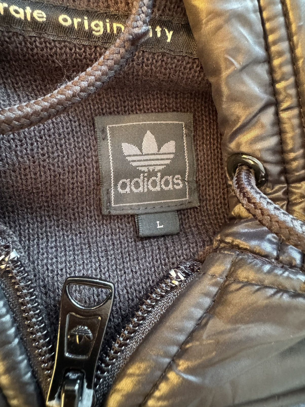 Adidas ADIDAS RARE VINTAGE SPORT LEATHER LIGHT JACKET Size US L / EU 52-54 / 3 - 4 Thumbnail