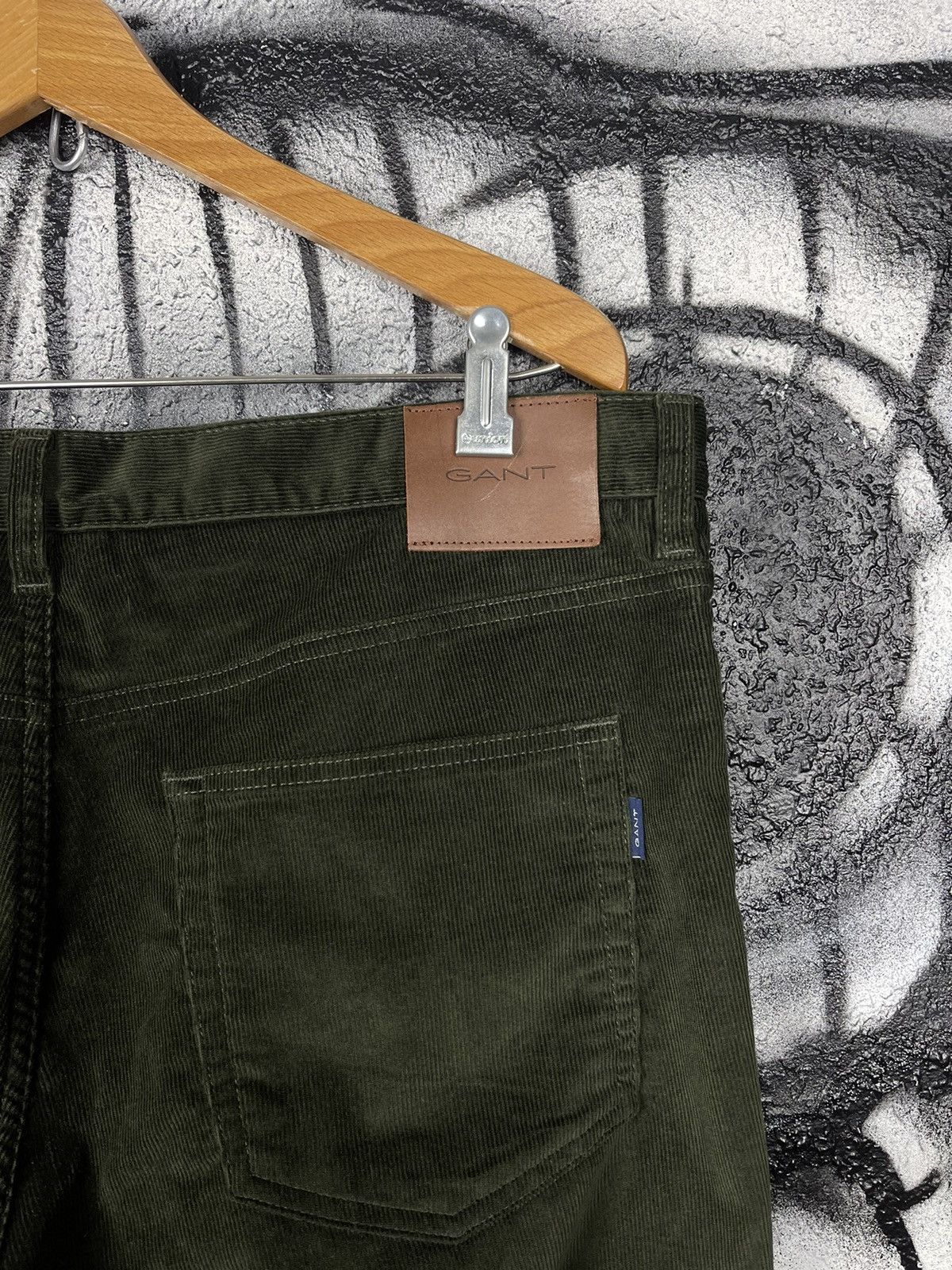 Gant Gant Corduroy Dark Green Pants Men’s Size 36/30 Size US 36 / EU 52 - 15 Thumbnail