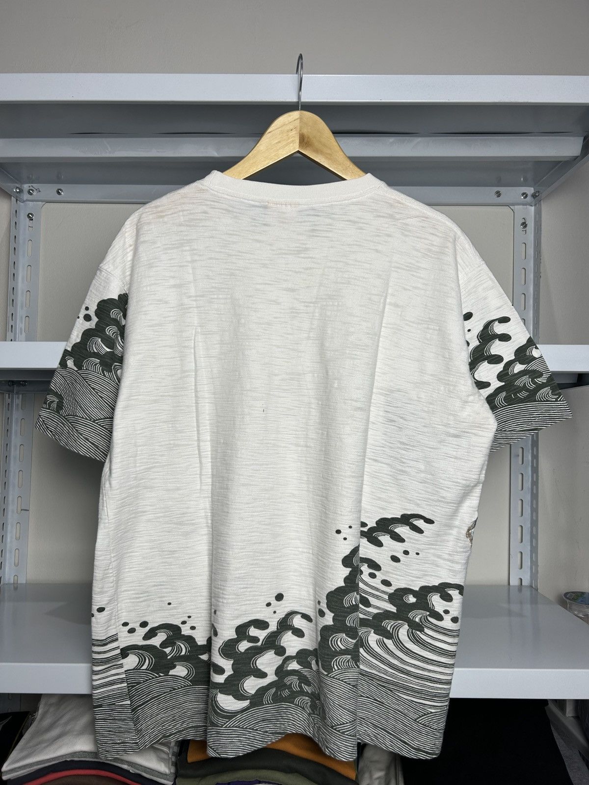 Japanese Brand Vintage Japanese Clasic Script Sukajan Koi Fish Size US XL / EU 56 / 4 - 4 Thumbnail