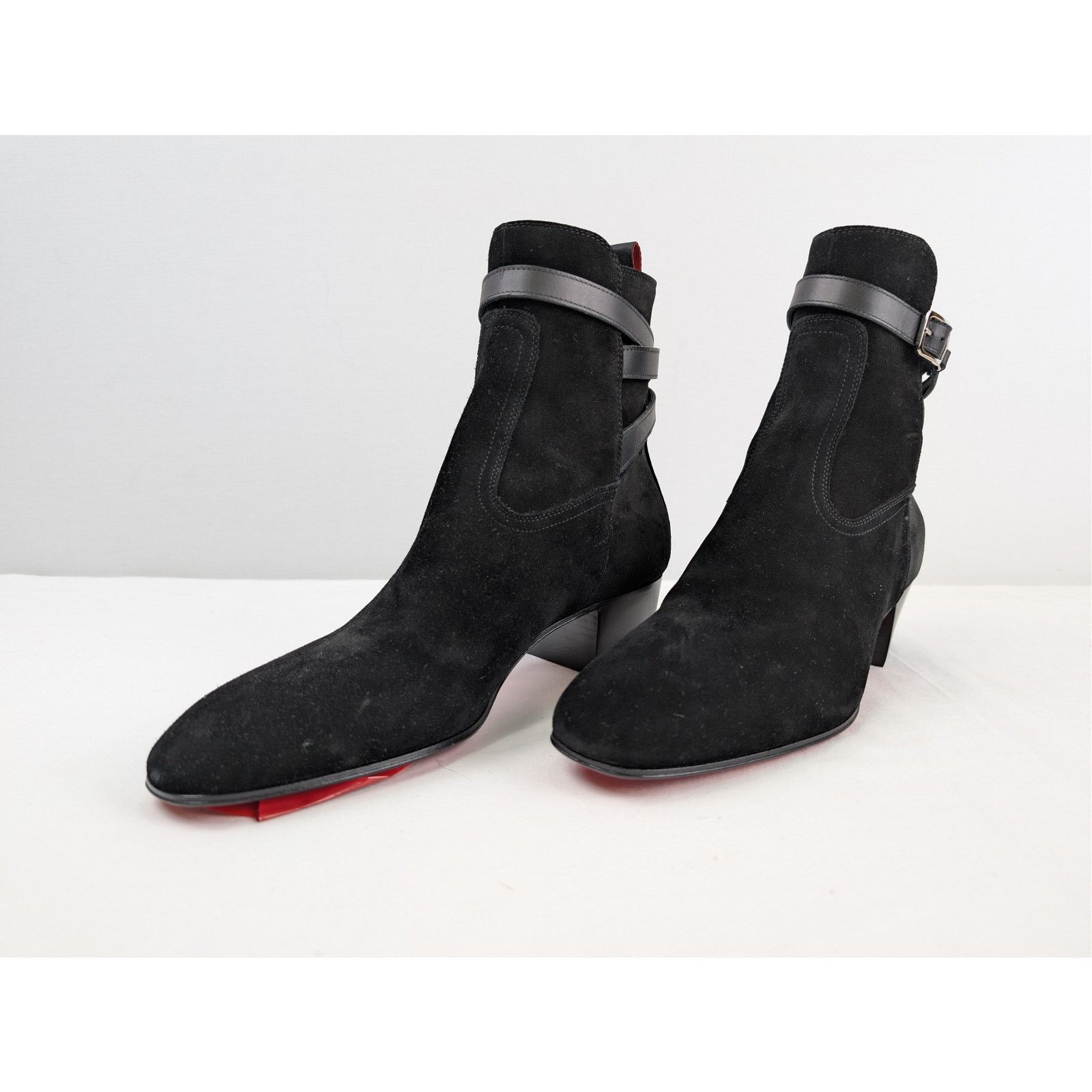 Christian Louboutin o1rshd1 Rosalio Jodhpur 40 Boots in Black 43 Size US 10 / EU 43 - 8 Thumbnail
